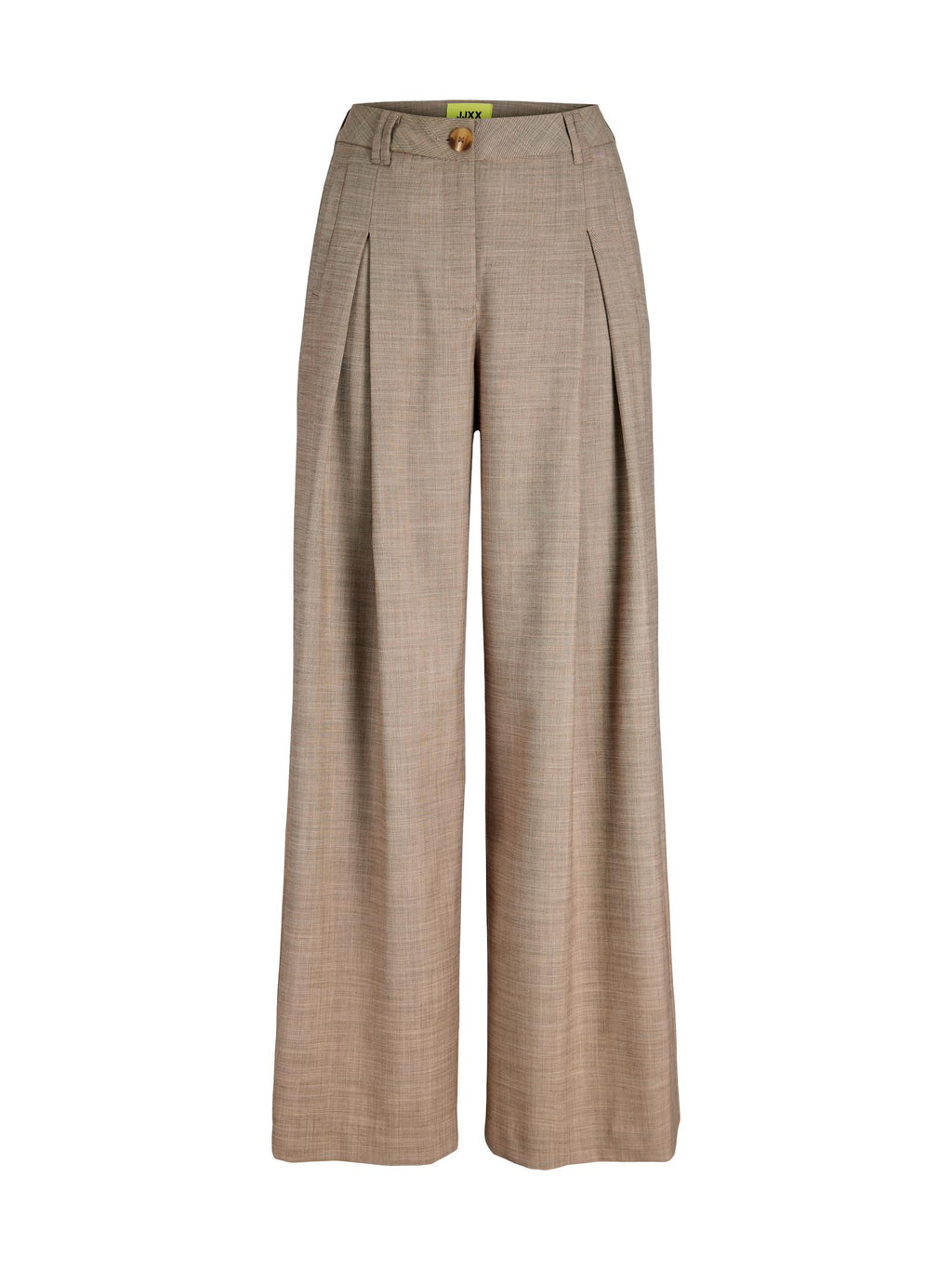 Pantalone JJXX Moni Beige melange Loose 12287952 /Coriander JJXX 