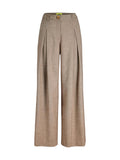 Pantalone JJXX Moni Beige melange Loose 12287952 /Coriander JJXX 