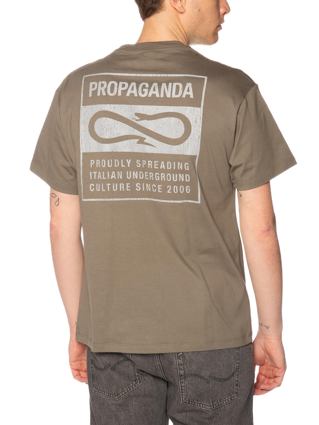 T-shirt Propaganda Verde Label TS642 VERDE PROPAGANDA 