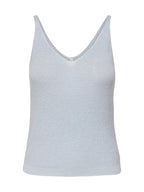 Top Only Shina Celeste scollo a V 15322379 /Ballad Blue ONLY 
