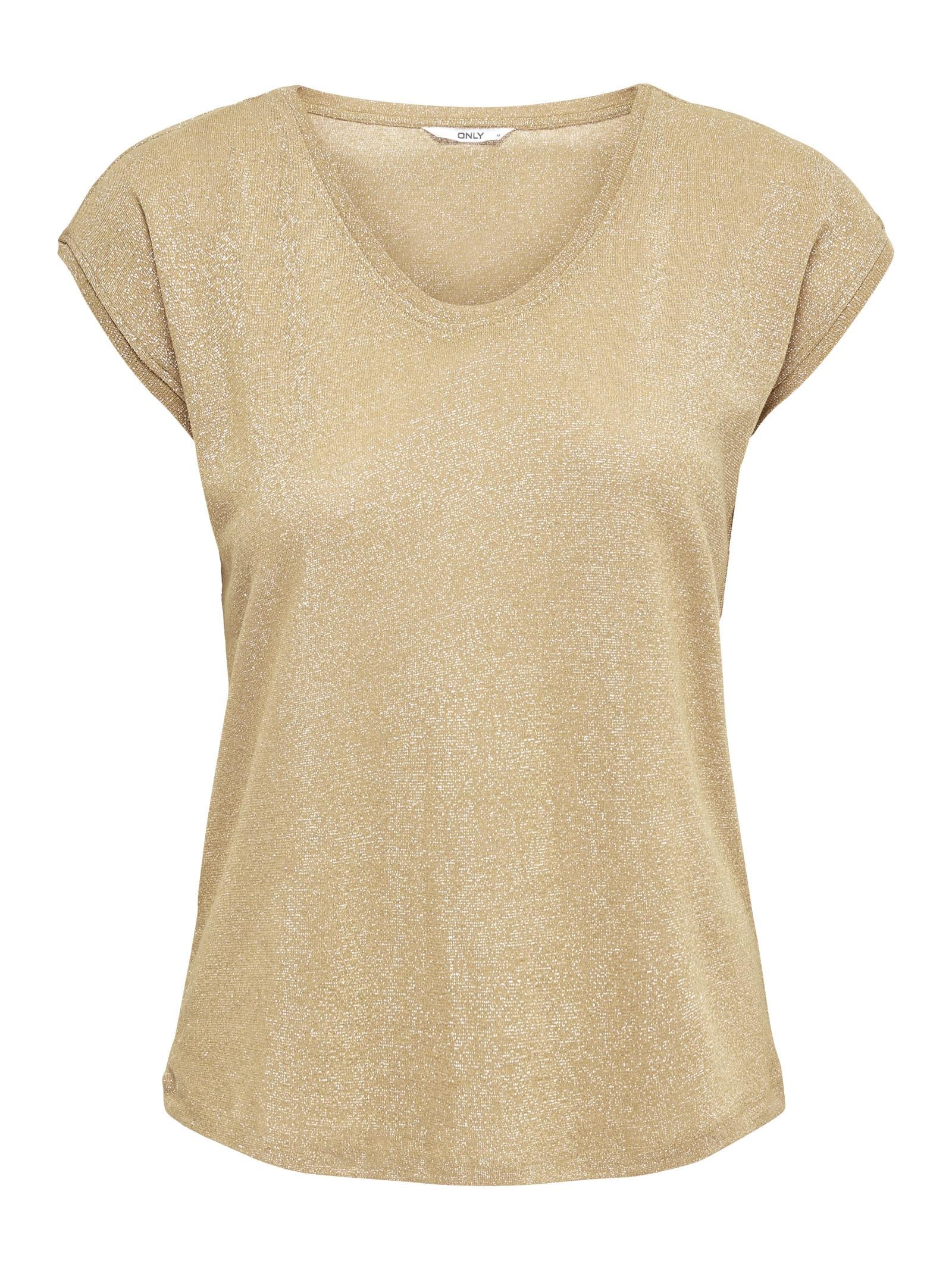 T-Shirt Only Silver Oro in lurex 15136069 /Gold Colour ONLY 