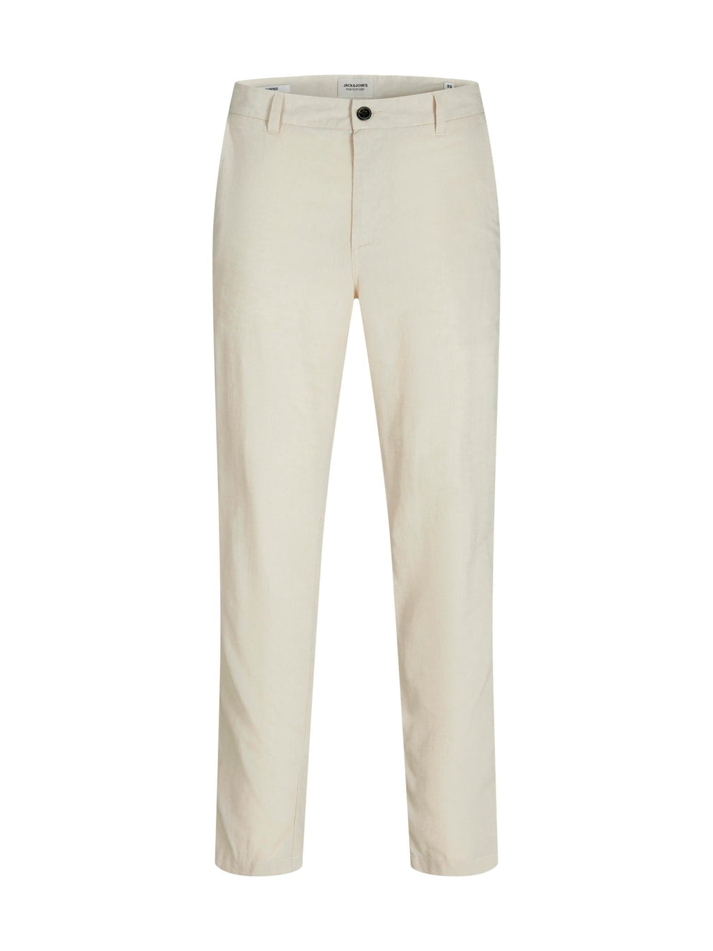 Chino Jack & Jones Summer Sabbia in Lino 12248604 /Feather Gray JACK & JONES 