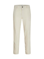 Chino Jack & Jones Summer Sabbia in Lino 12248604 /Feather Gray JACK & JONES 