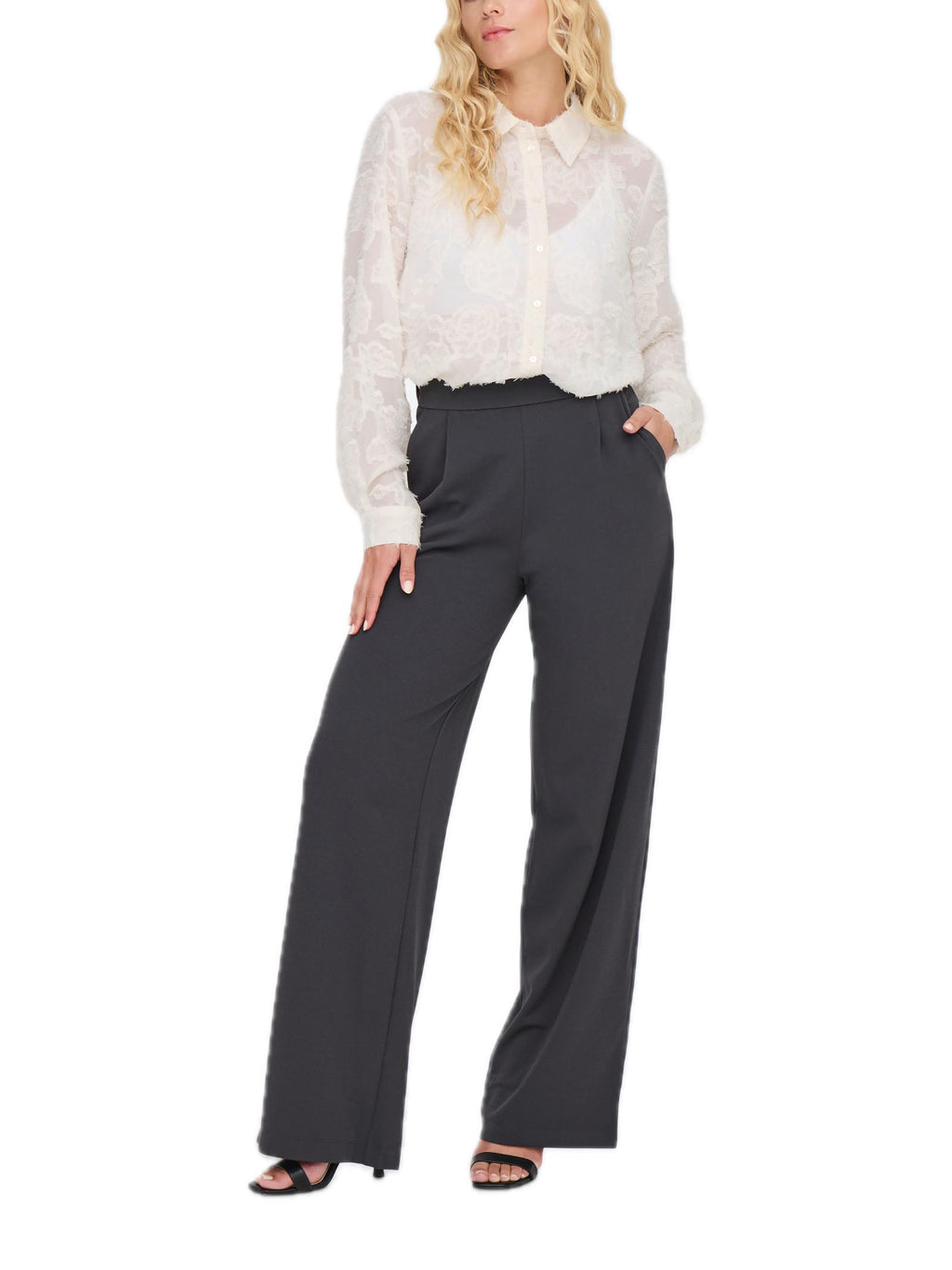 Camicia Jacqueline De Yong Maia Bianco 15332572 /Cloud Dancer JDY 