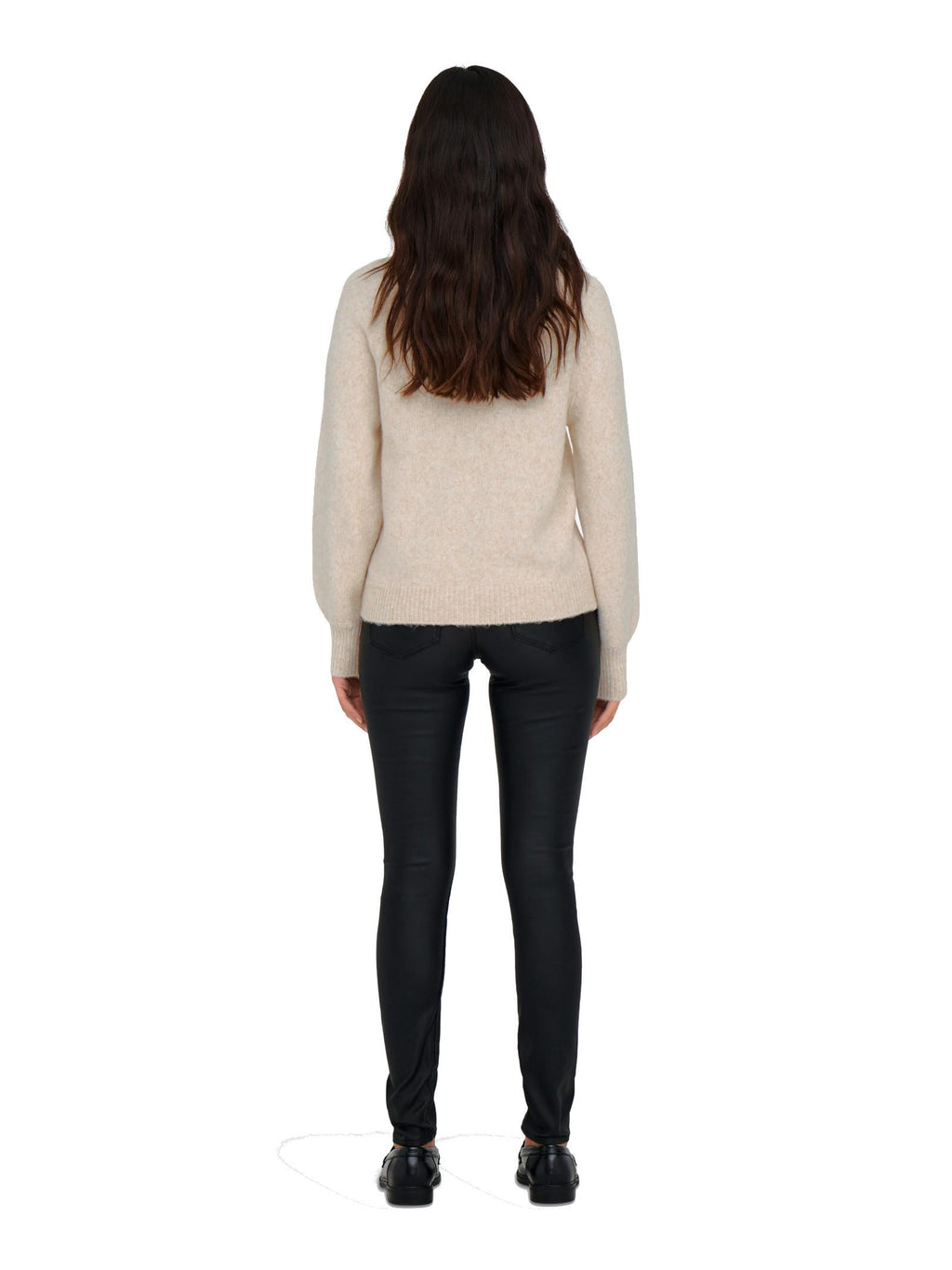 Maglia Only Emma Panna con bottoni 15302253 /Pumice Stone ONLY 