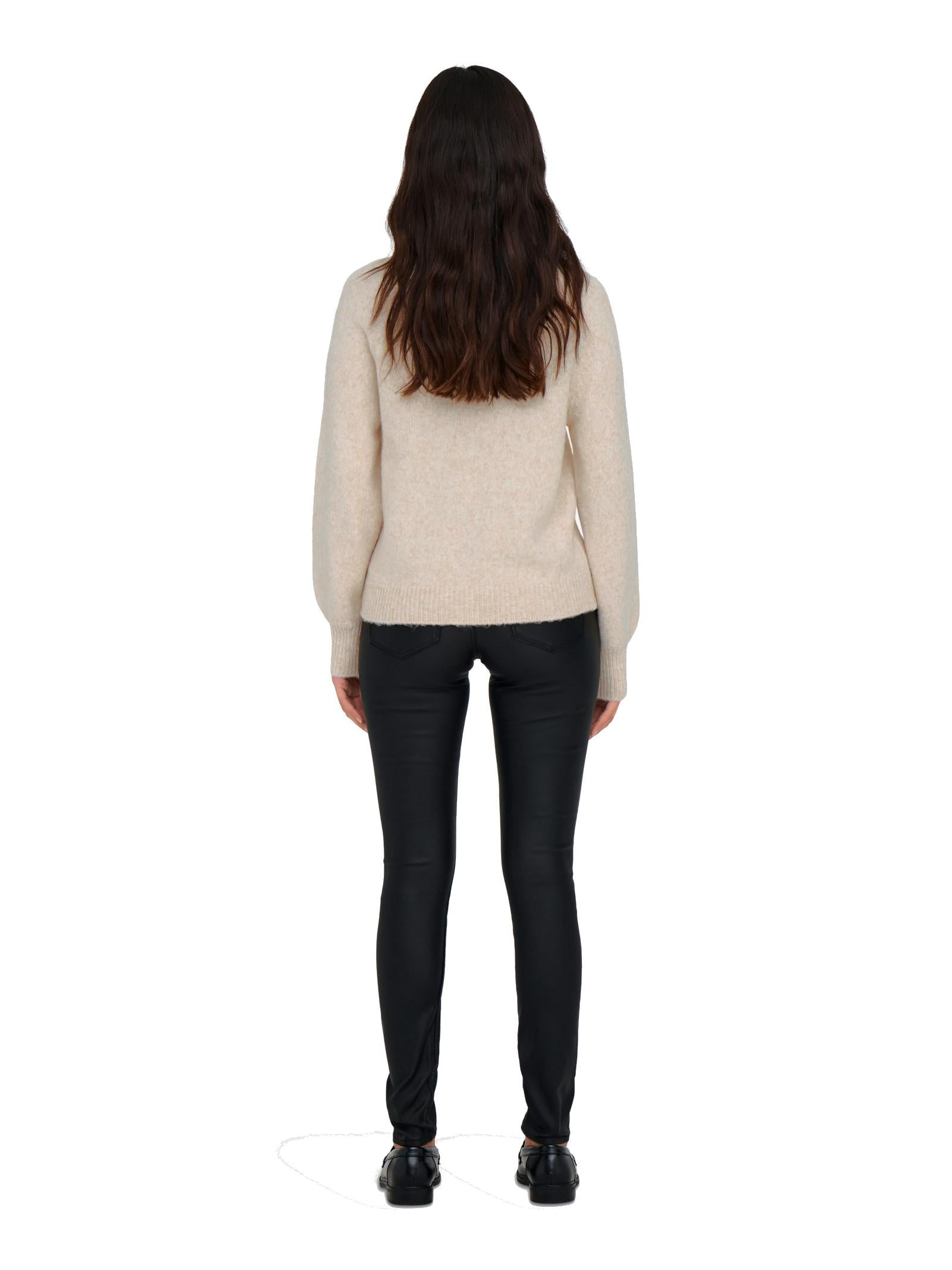 Maglia Only Emma Panna con bottoni 15302253 /Pumice Stone ONLY 