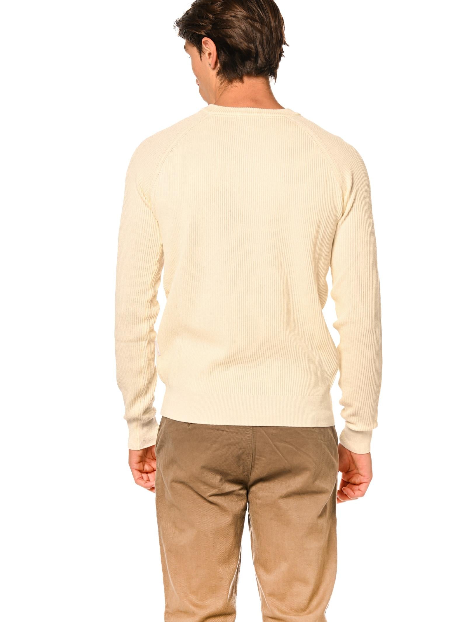 Maglia Seinse Panna girocollo a coste MI3169 PANNA SEINSE 