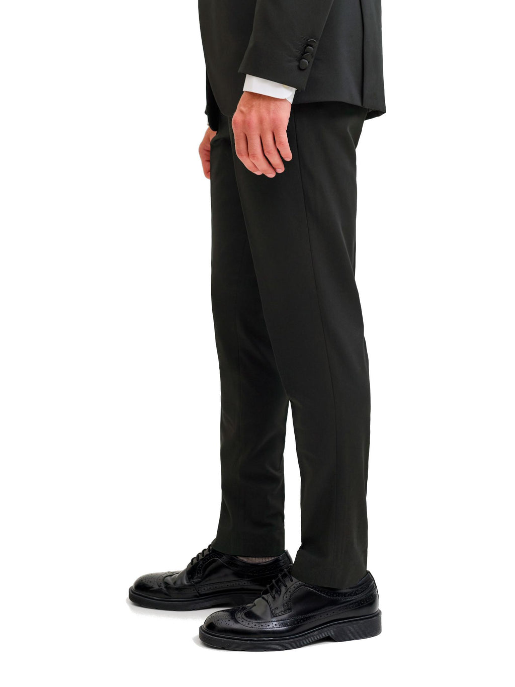 Pantalone Jack & Jones Nero Franco Slim fit 12199893 /BLACK JACK & JONES 