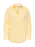 Camicia Only Giallo Zazima in modal 15272523 /Double Cream ONLY 