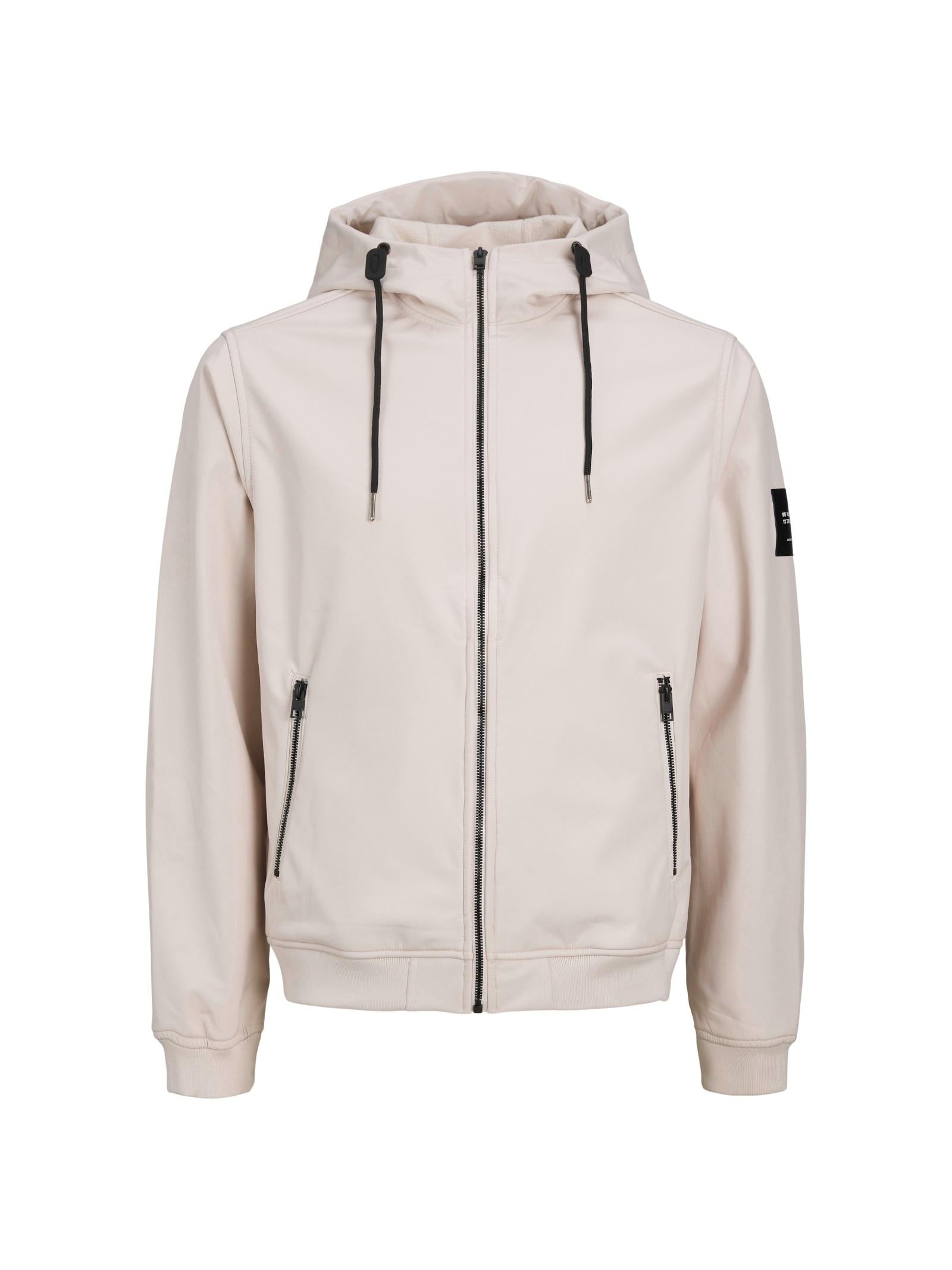 Giubbotto Jack & Jones Softshell Beige con cappuccio 12236300 /MONBEAN JACK & JONES 
