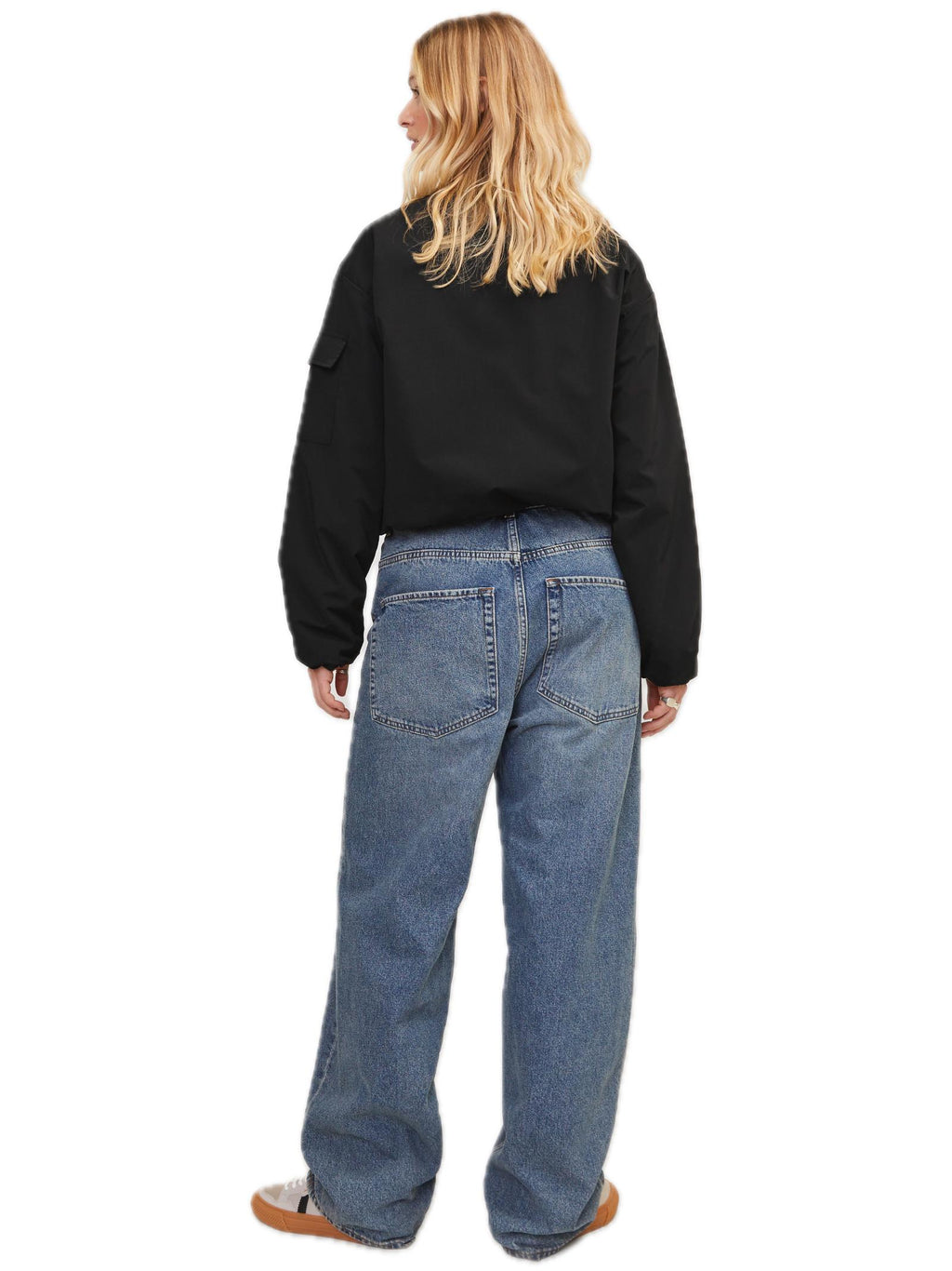 Bomber JJXX Nero Eila con colletto 12253330 /Black JJXX 
