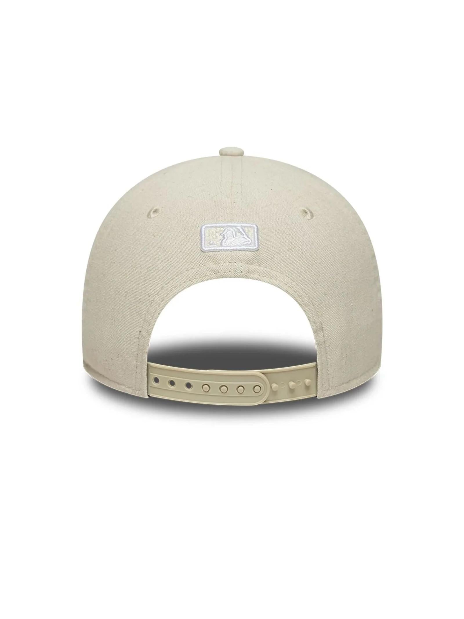 Berretto New Era Beige 9FORTY misto lino 60856285 STN NEW ERA 