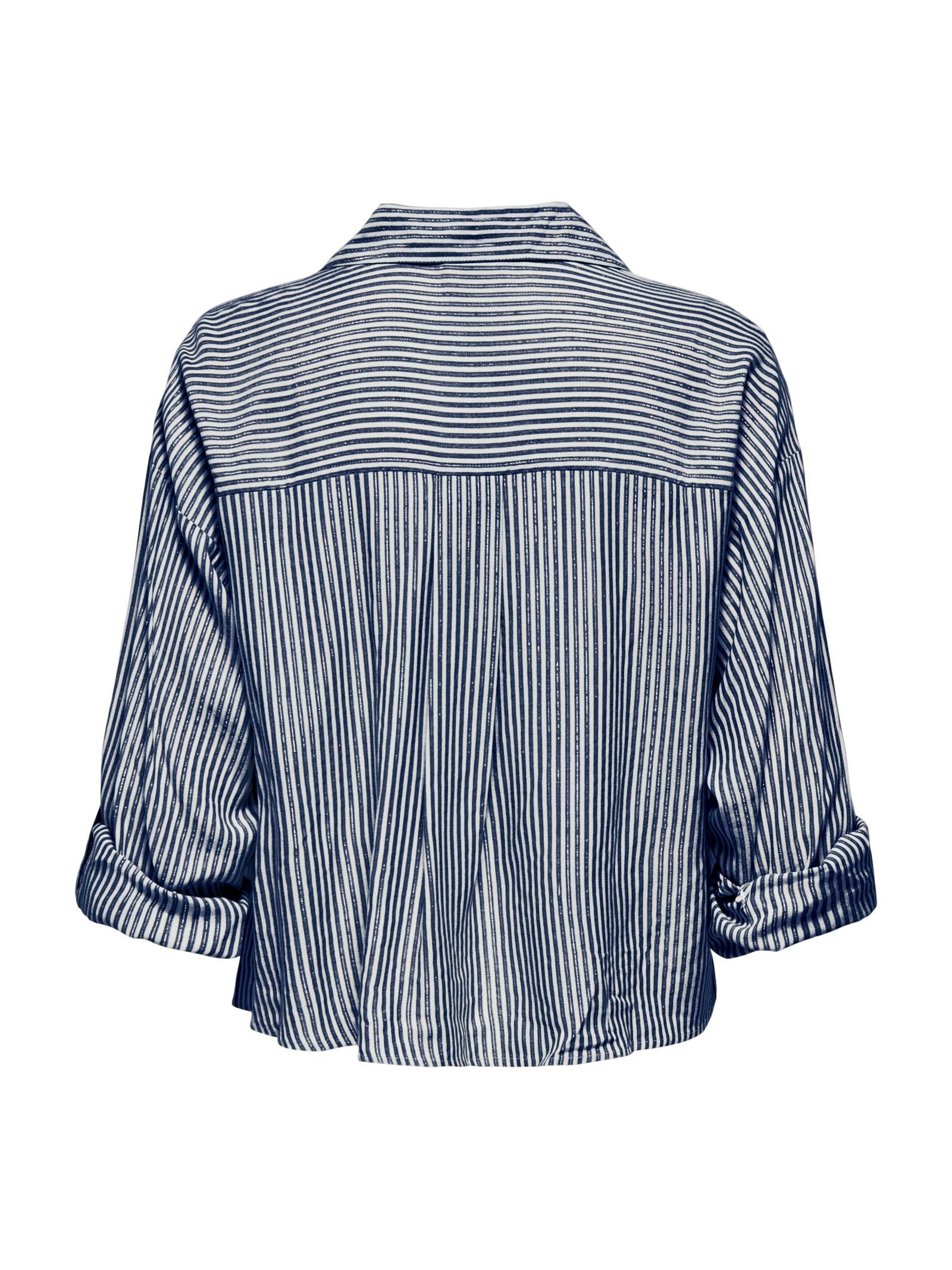 Camicia Jacqueline De Yong Selma Nero a righe 15354238 /Cloud Black JDY 