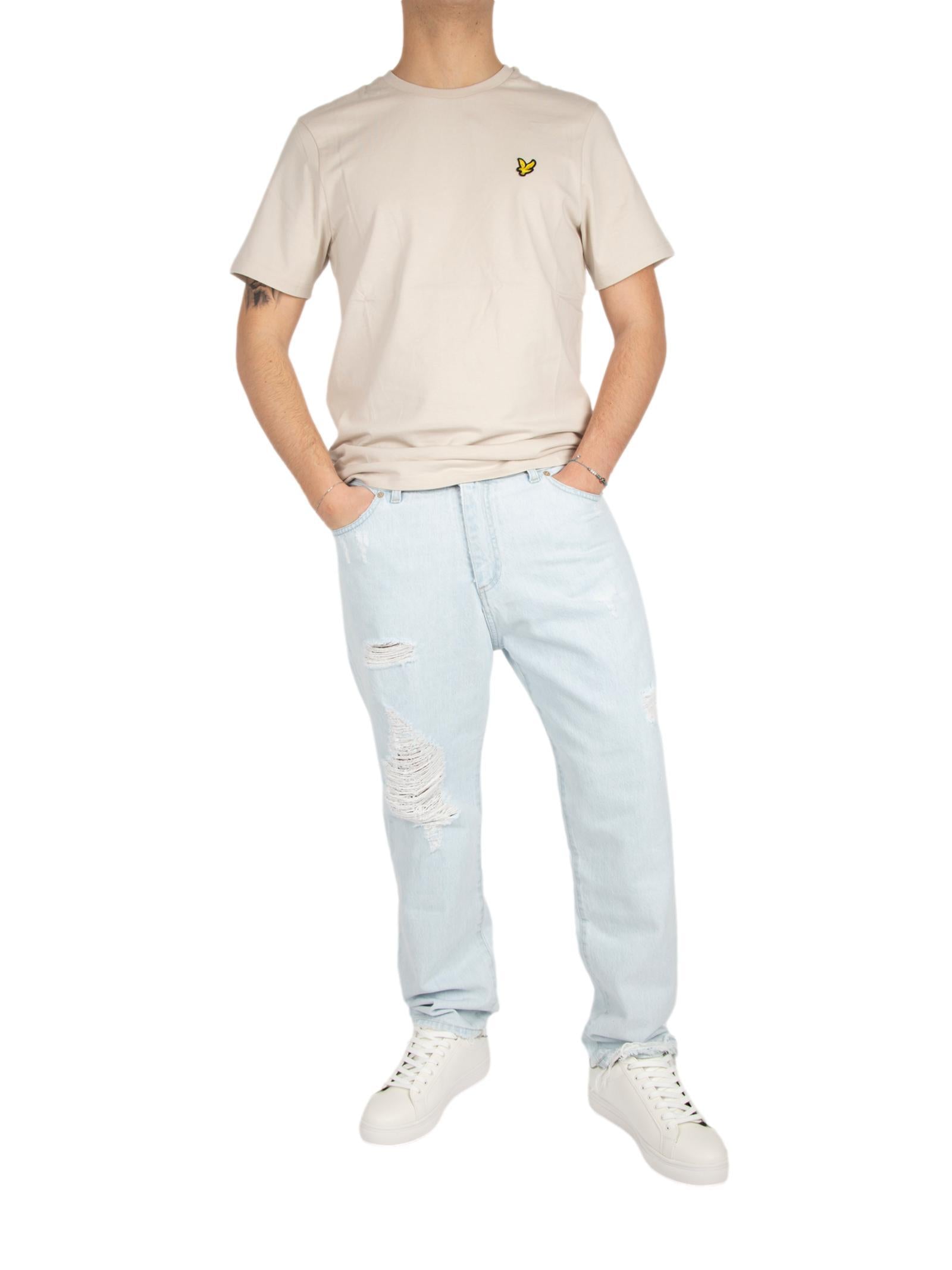 Jeans Klixs Light Blue Denim Kevin strappi 1170UL LIGHT BLUE DENIM KLIXS 