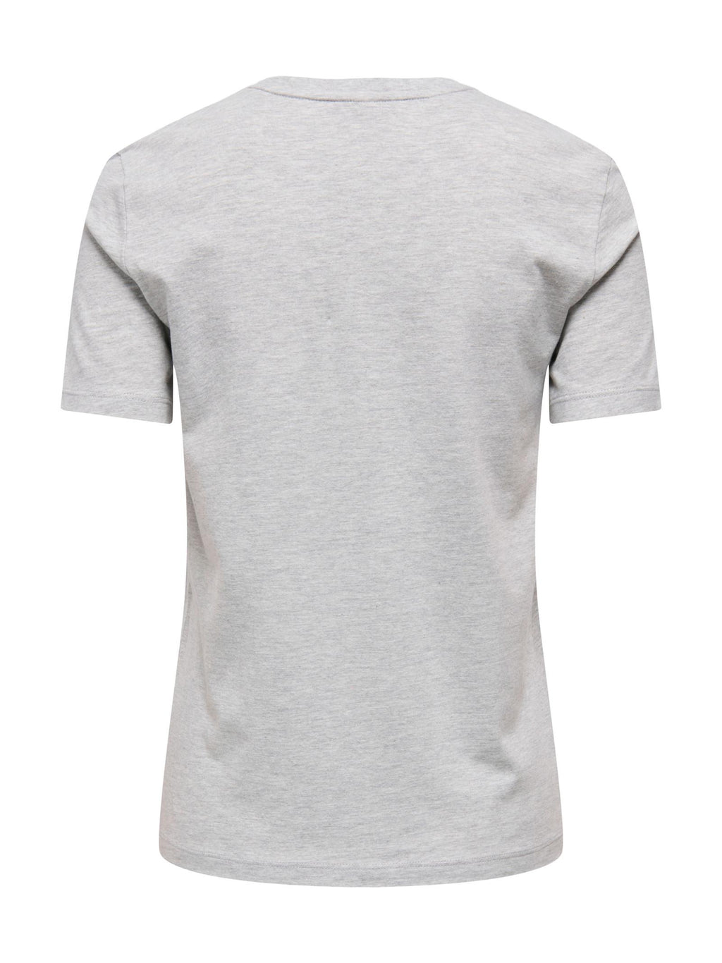 T-shirt Only Baria Grigia con stampa frontale 15353246 /Light Grey Melange ONLY 