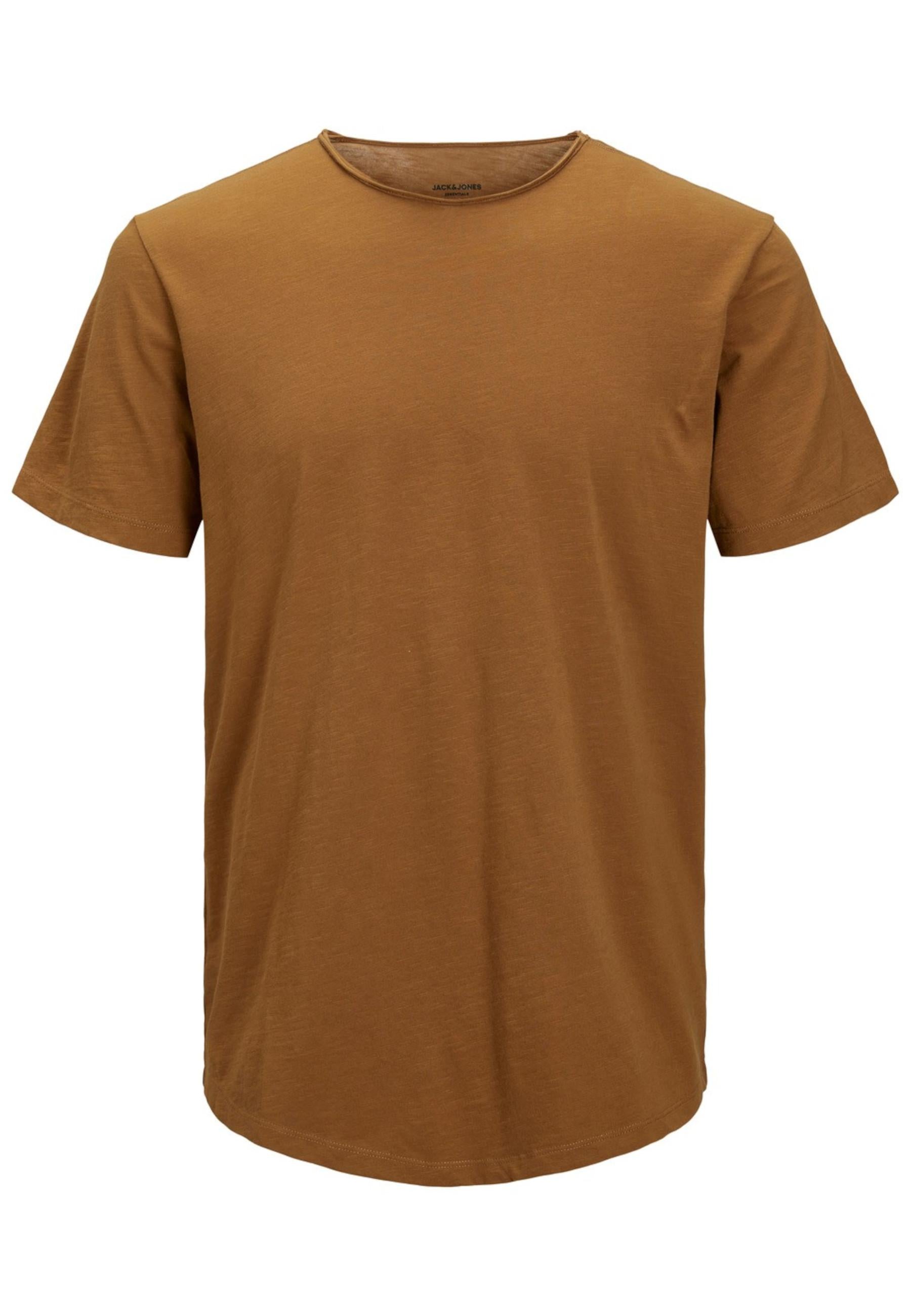 T-Shirt Jack & Jones Caramello manica corta