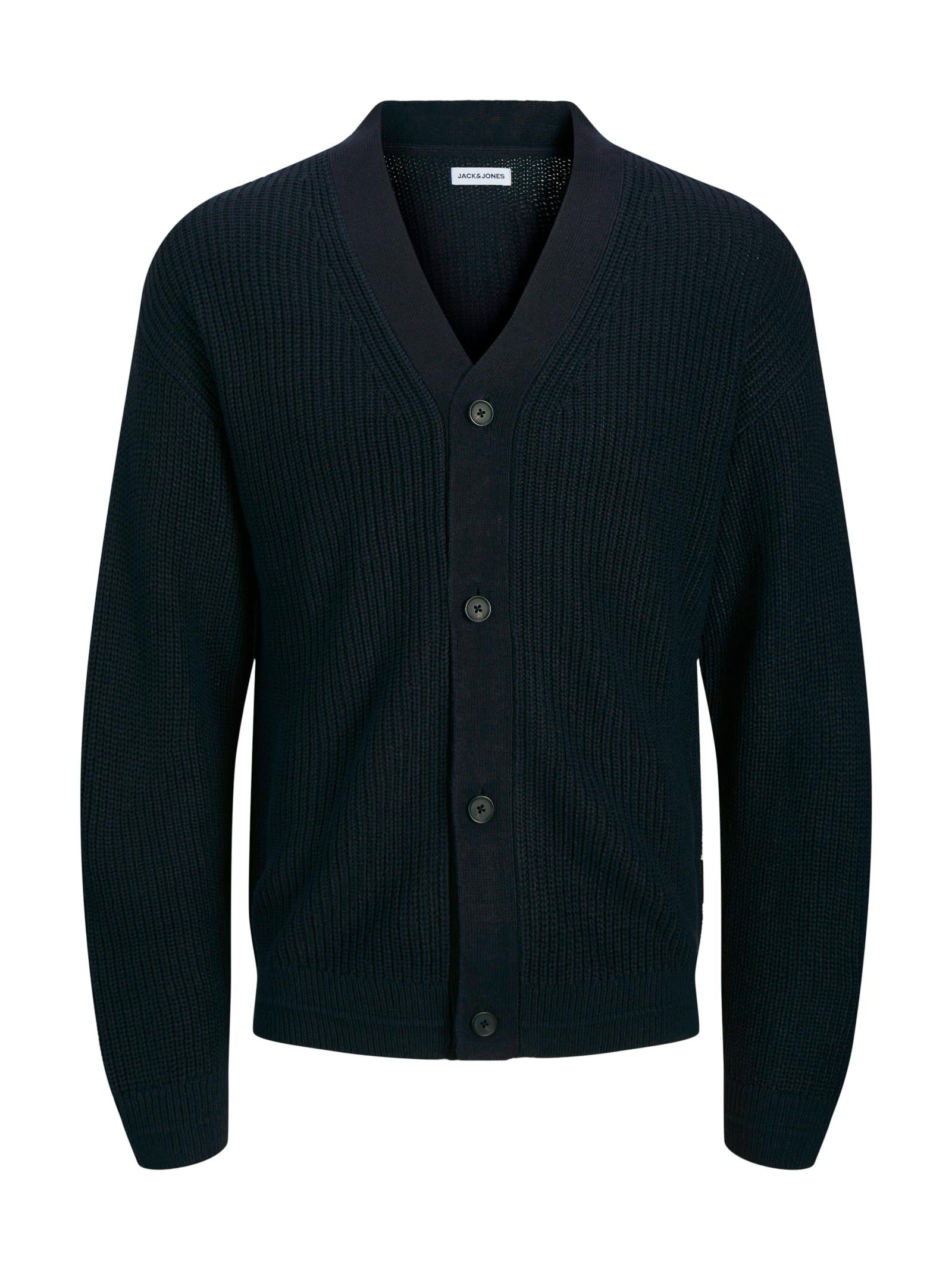 Cardigan in maglia Jack & Jones Connor Blu bottoni 12278960 /Sky Captain JACK & JONES 