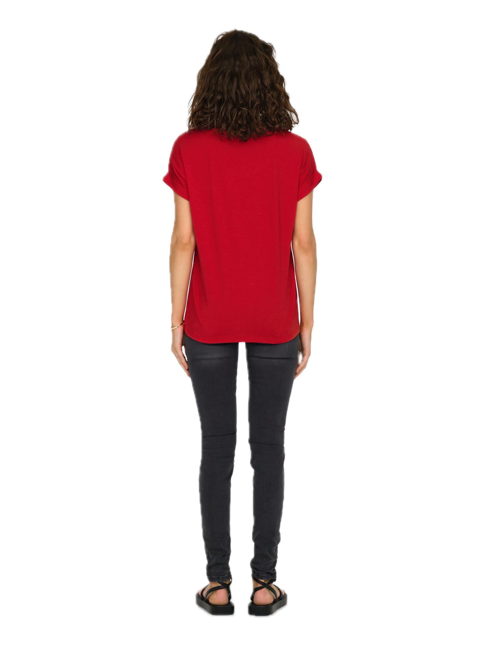 T-Shirt Only Rossa Moster in viscosa 15106662 /Lychee ONLY 