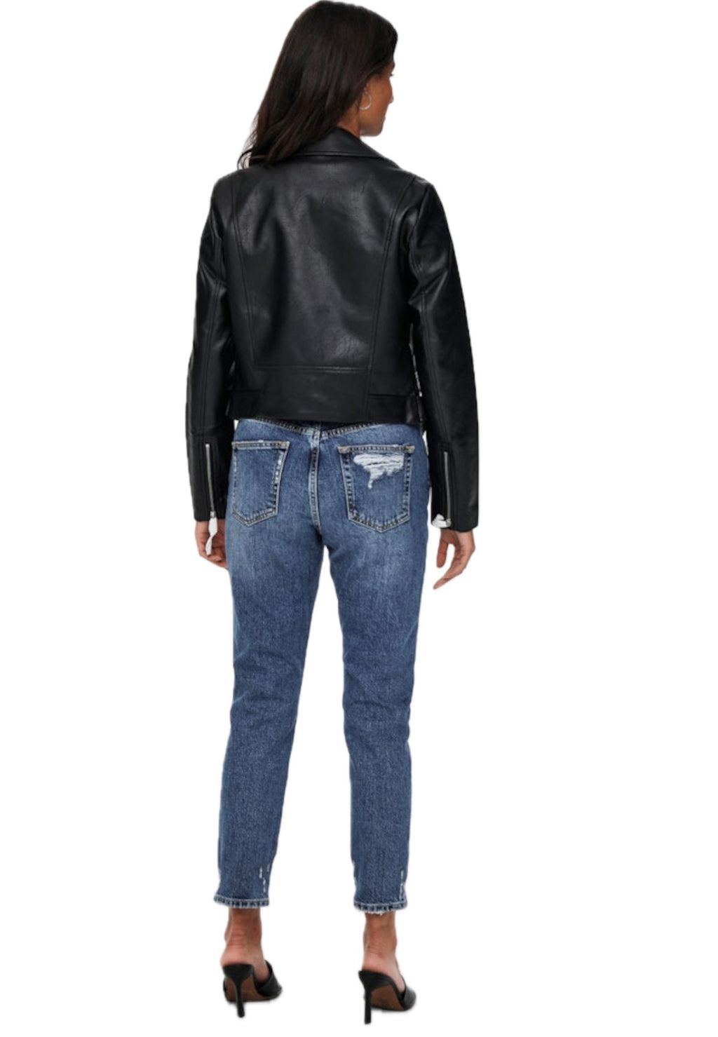 Biker Only Nero Vera in Ecopelle 15232135 /Black ONLY 