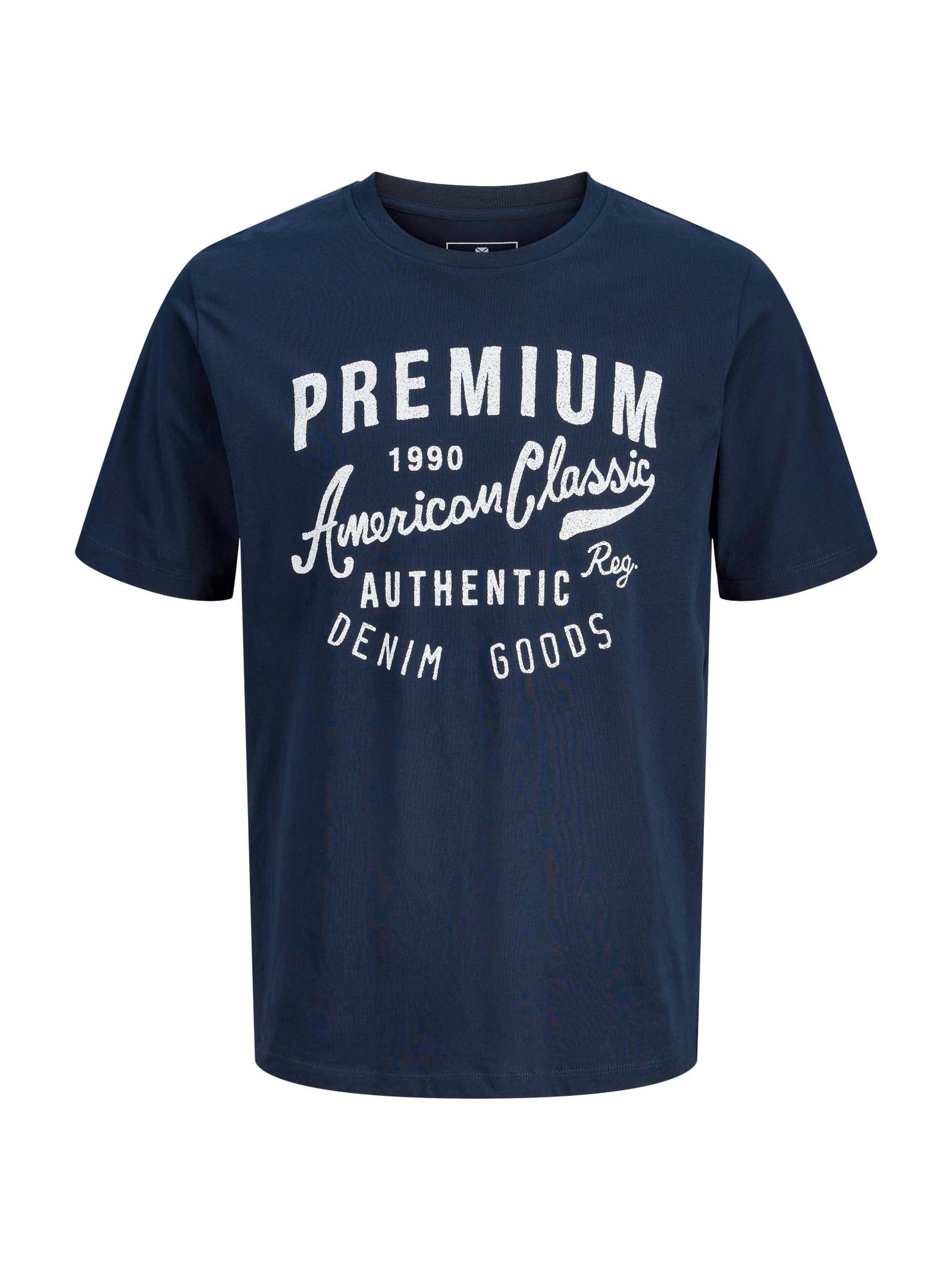 T-shirt Jack & Jones Alex Blu vintage 12298020 /Sky Captain JACK & JONES 