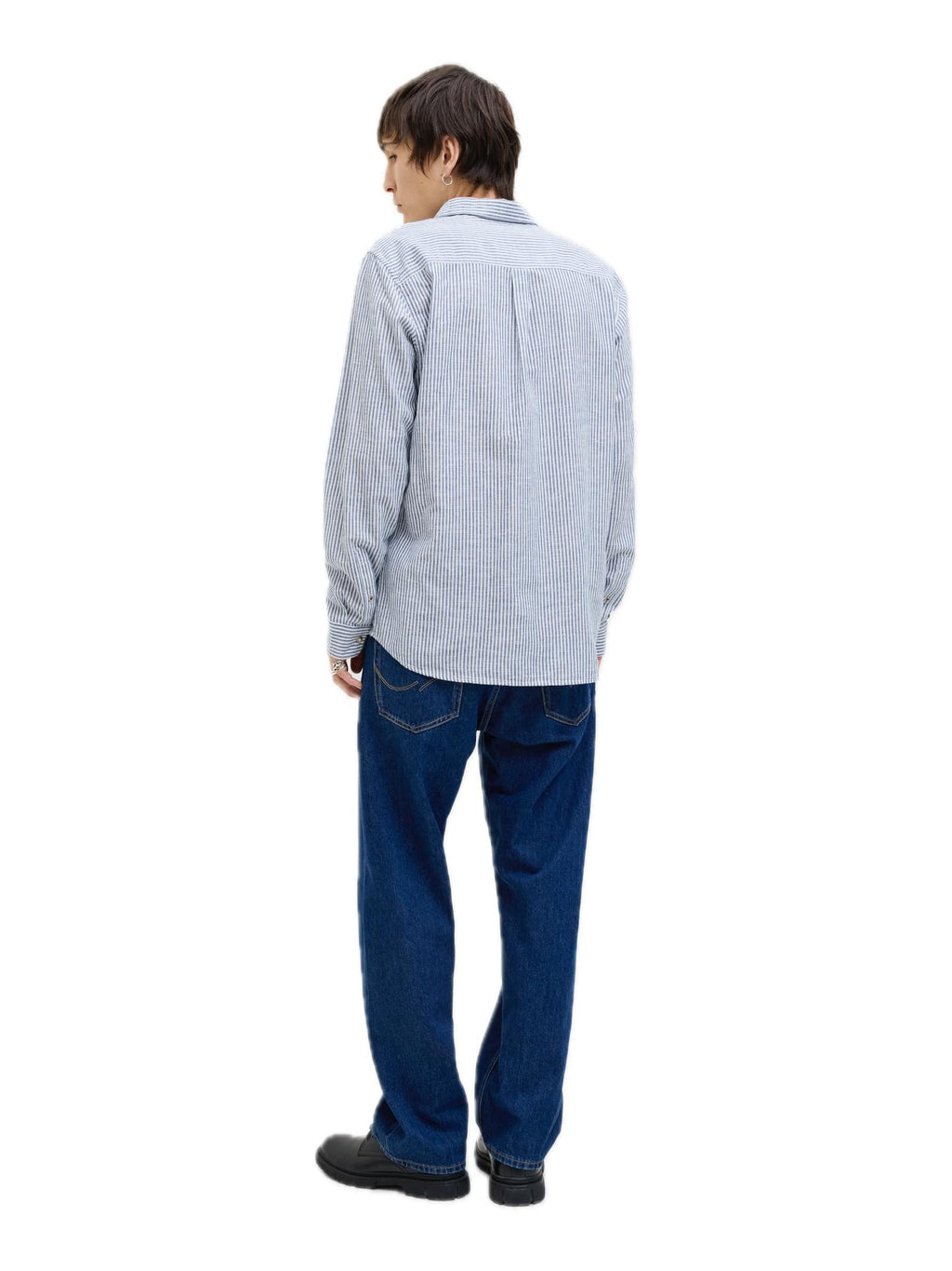 Camicia Jack & Jones Riga Blu Summer 12269315 /Infinity JACK & JONES 