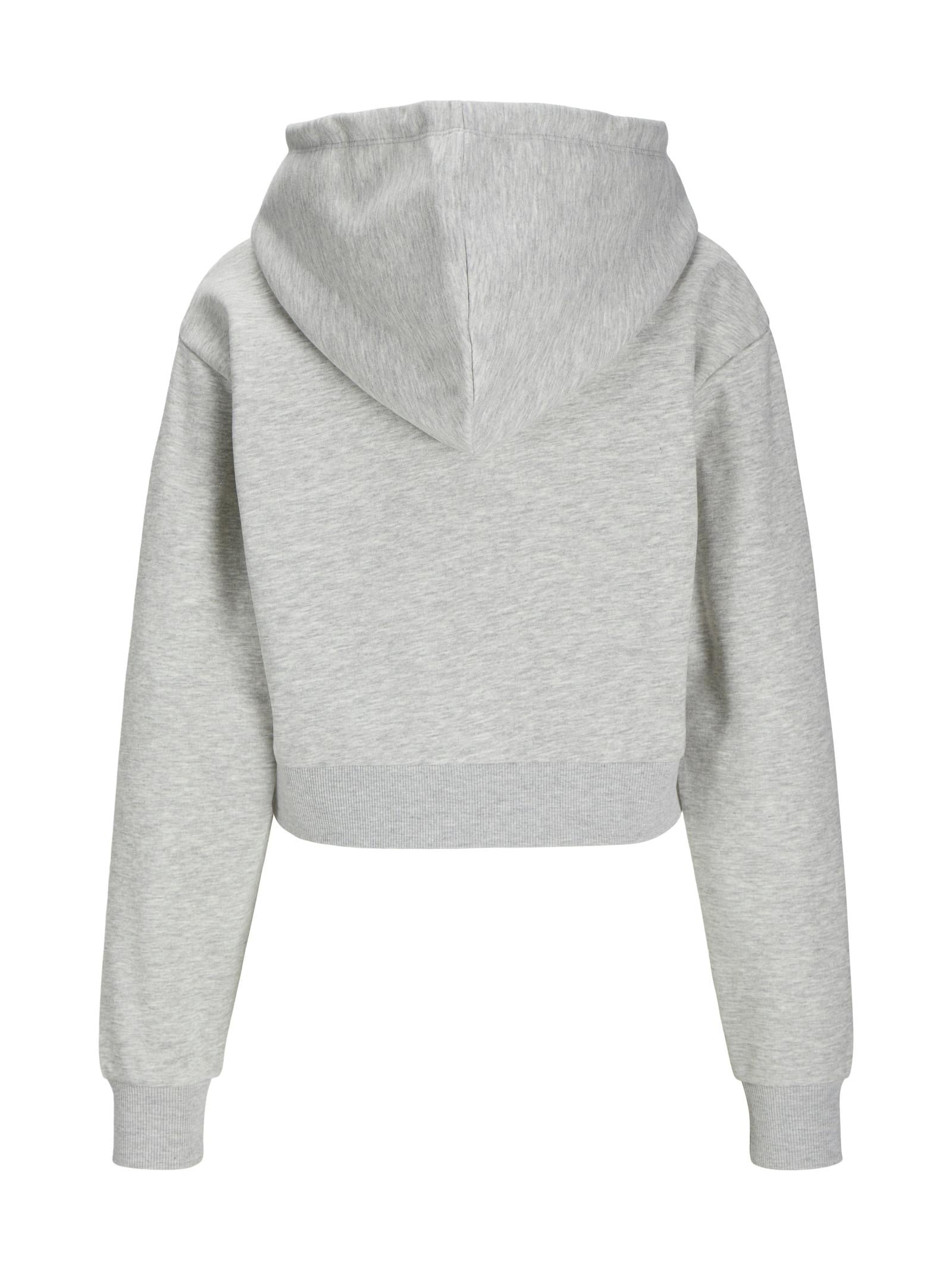 Felpa JJXX Grigio Alfa corta 12258450 /Light Grey Melange JJXX 