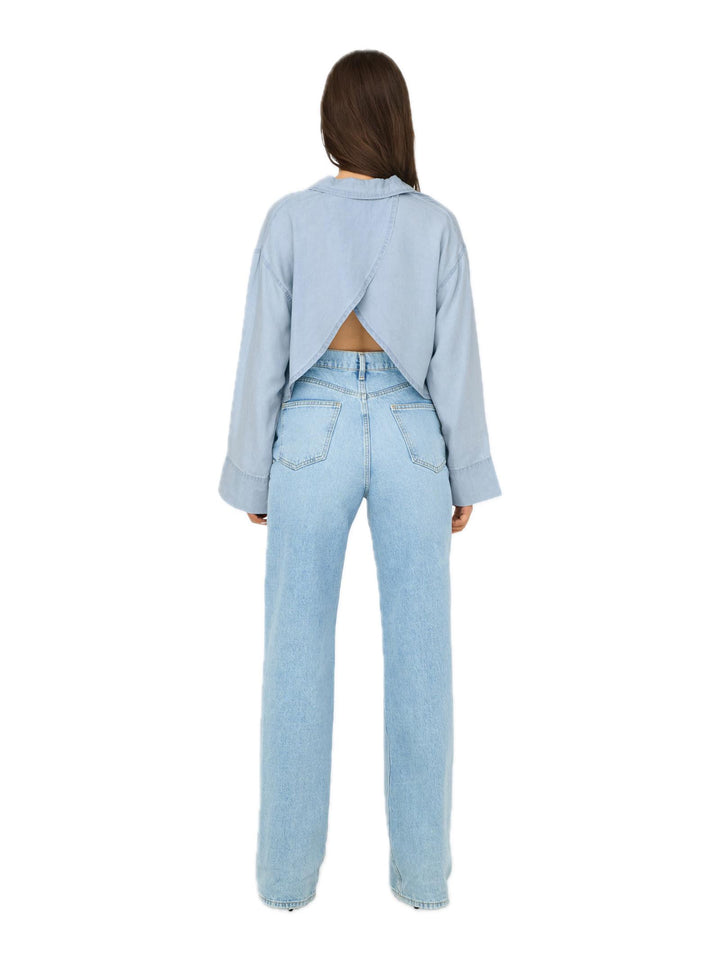 ONLY 15337929/Light Blue Denim