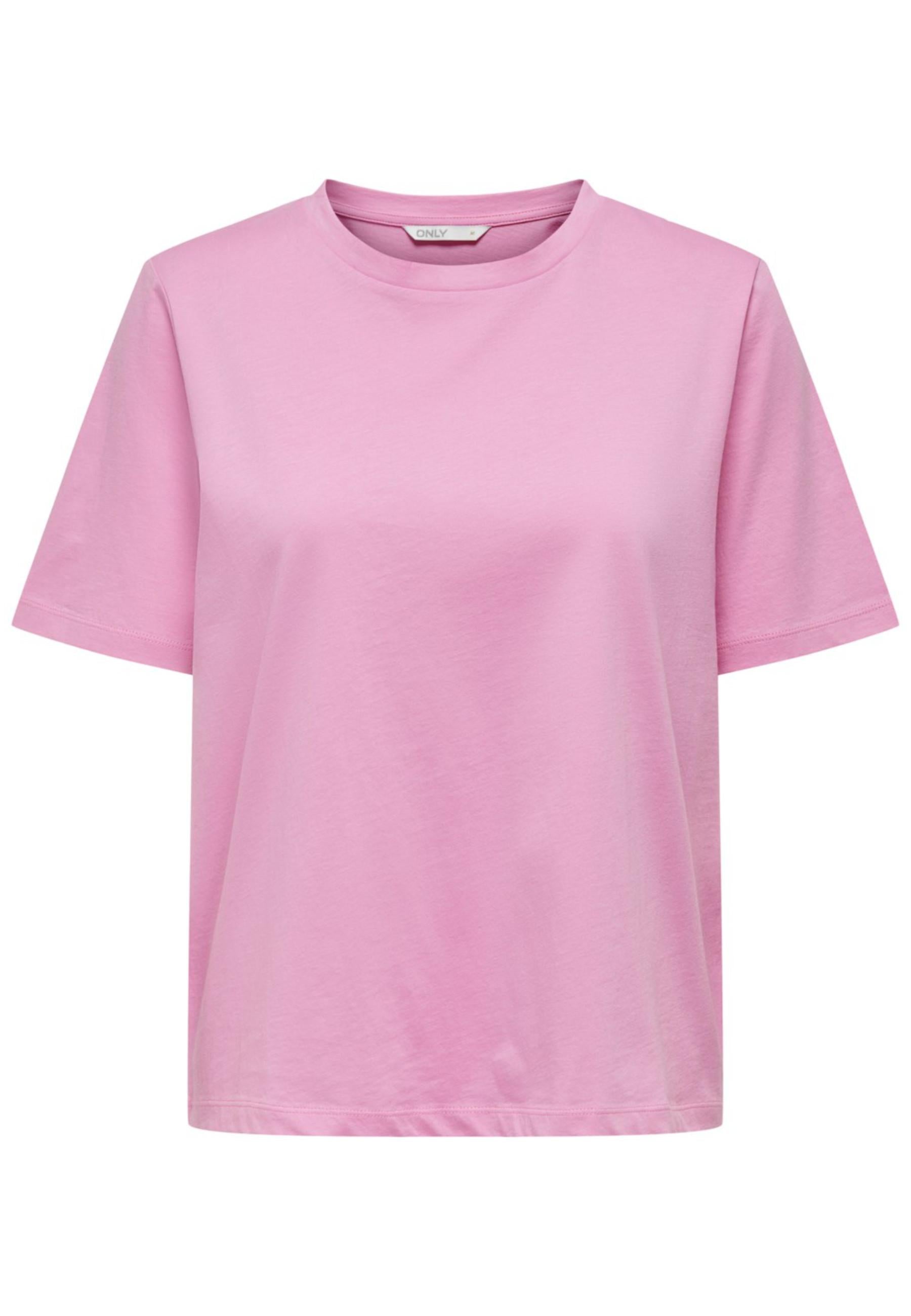 T-Shirt Only Rosa manica corta