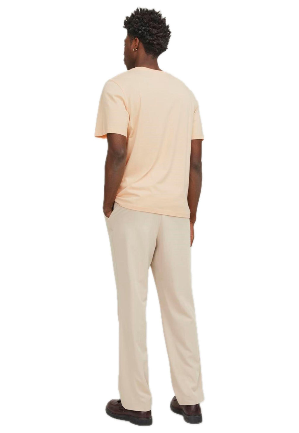 T-Shirt Jack & Jones Albicocca manica corta