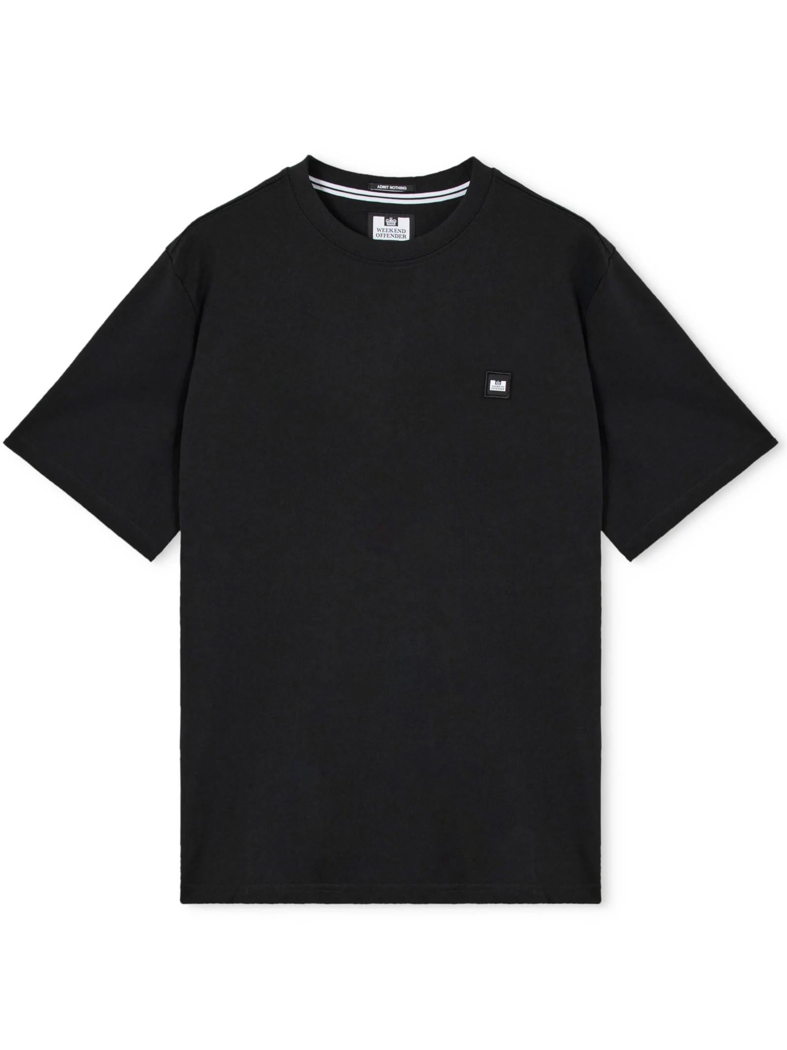 T-shirt Weekend Offender Nero con patch BROOKLANDS NERO WEEKEND OFFENDER 