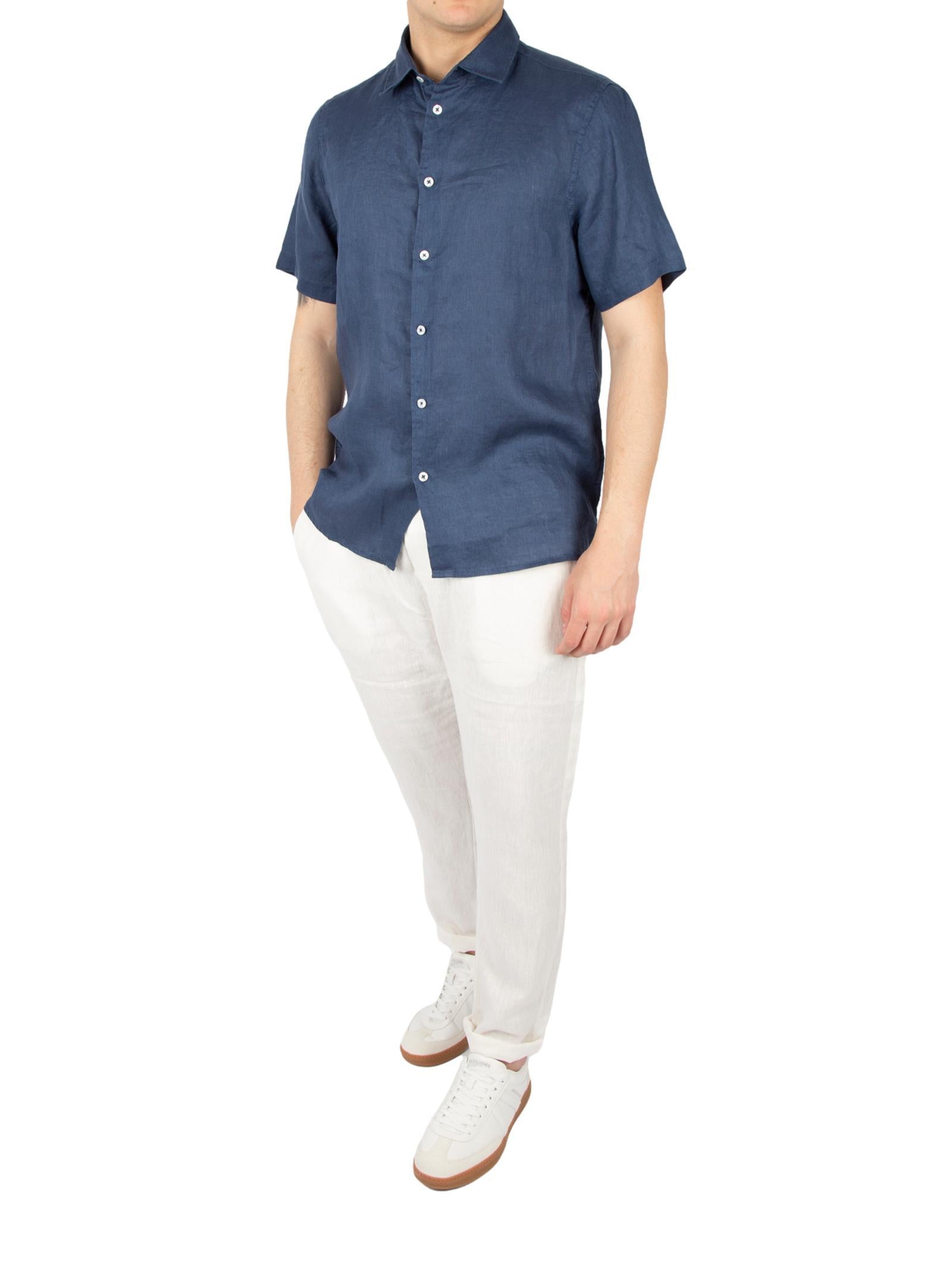 Camicia Seinse Indaco manica corta CE988 INDACO SEINSE 