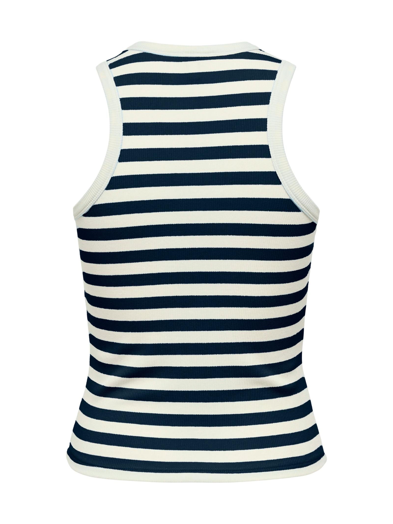 Top Only Isla Blu a righe 15375771 /Navy Bright White ONLY 