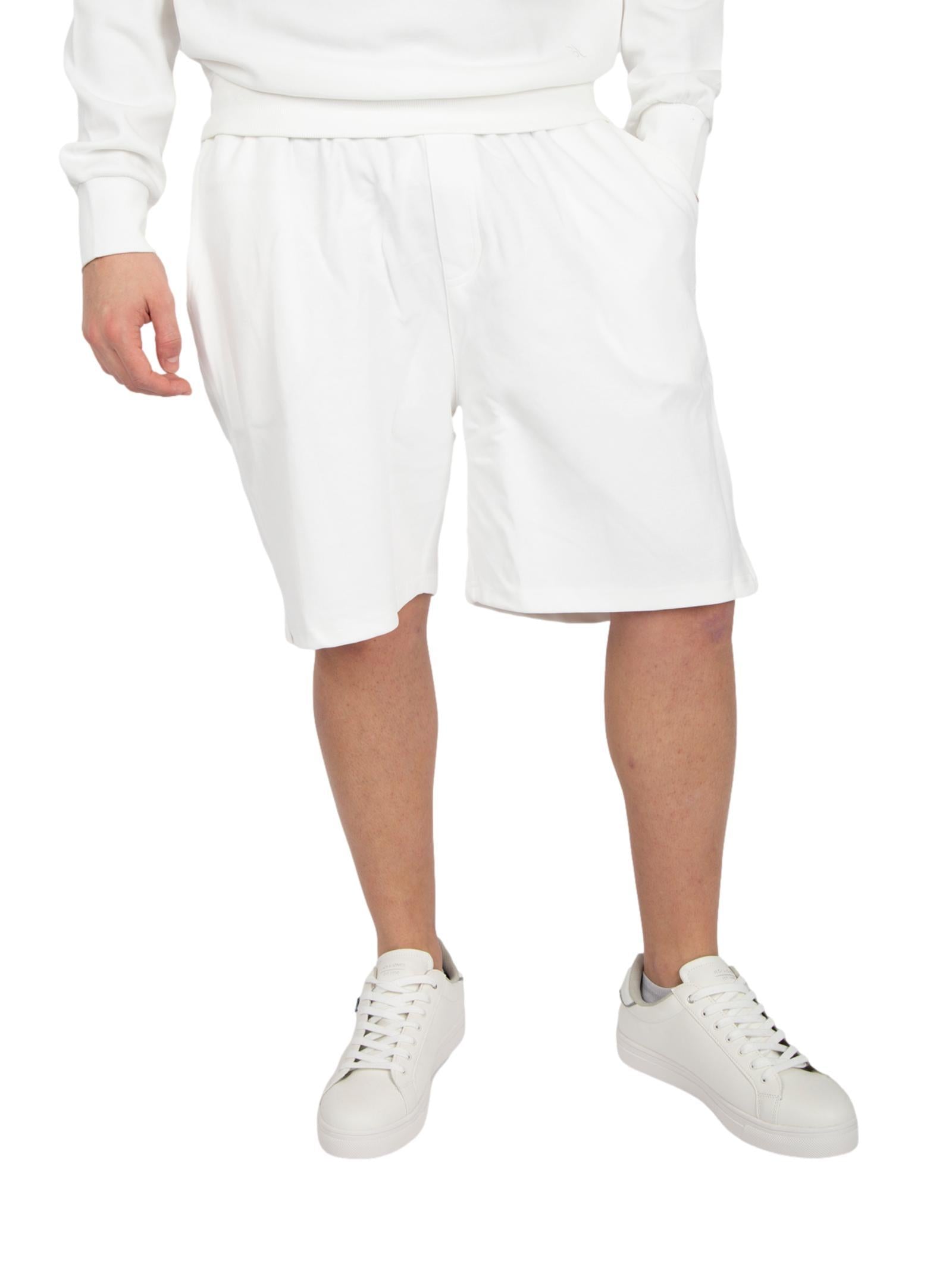 Bermuda Gianni Lupo Bianco basic in felpa GL2127F WHITE GIANNI LUPO 