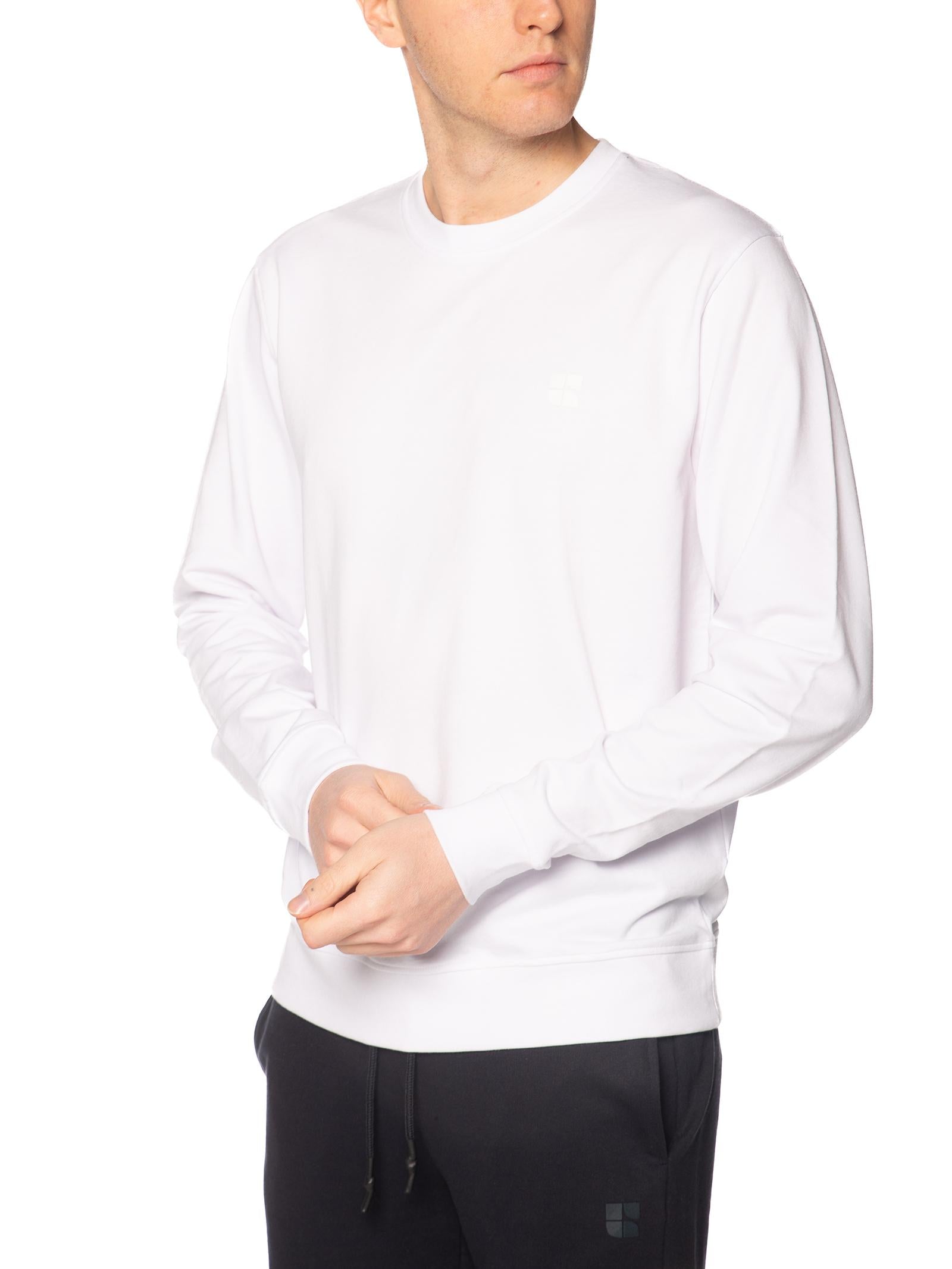 Felpa Urban Ring Bianco basic girocollo UR1120003 BIANCO URBAN RING 