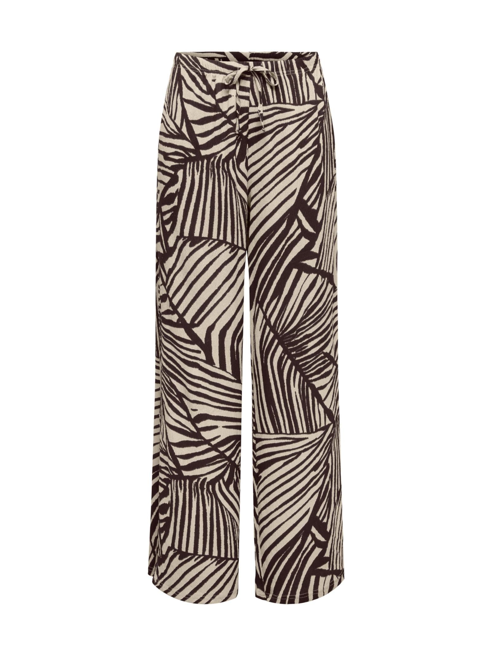 Pantalone JDY Debbie Marrone fantasia 15370187 /Chocol Sandshell JDY 