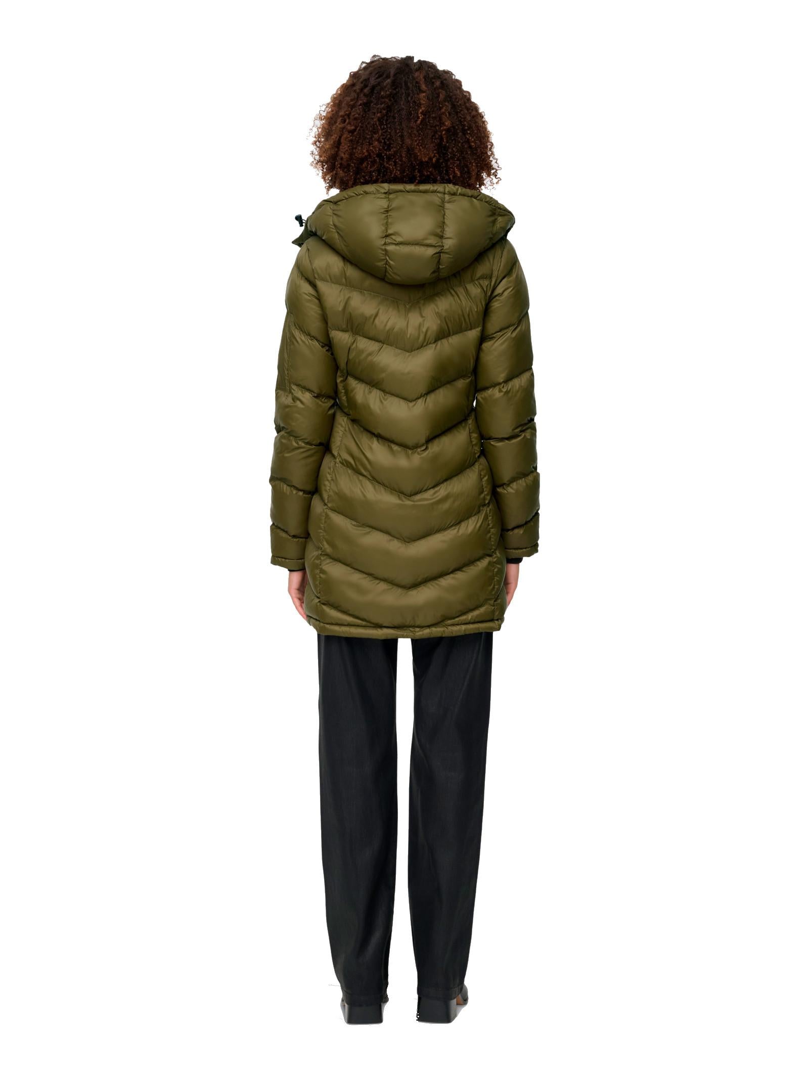 Parka Only Tahia Verde con cappuccio 15348746 /Beech ONLY 