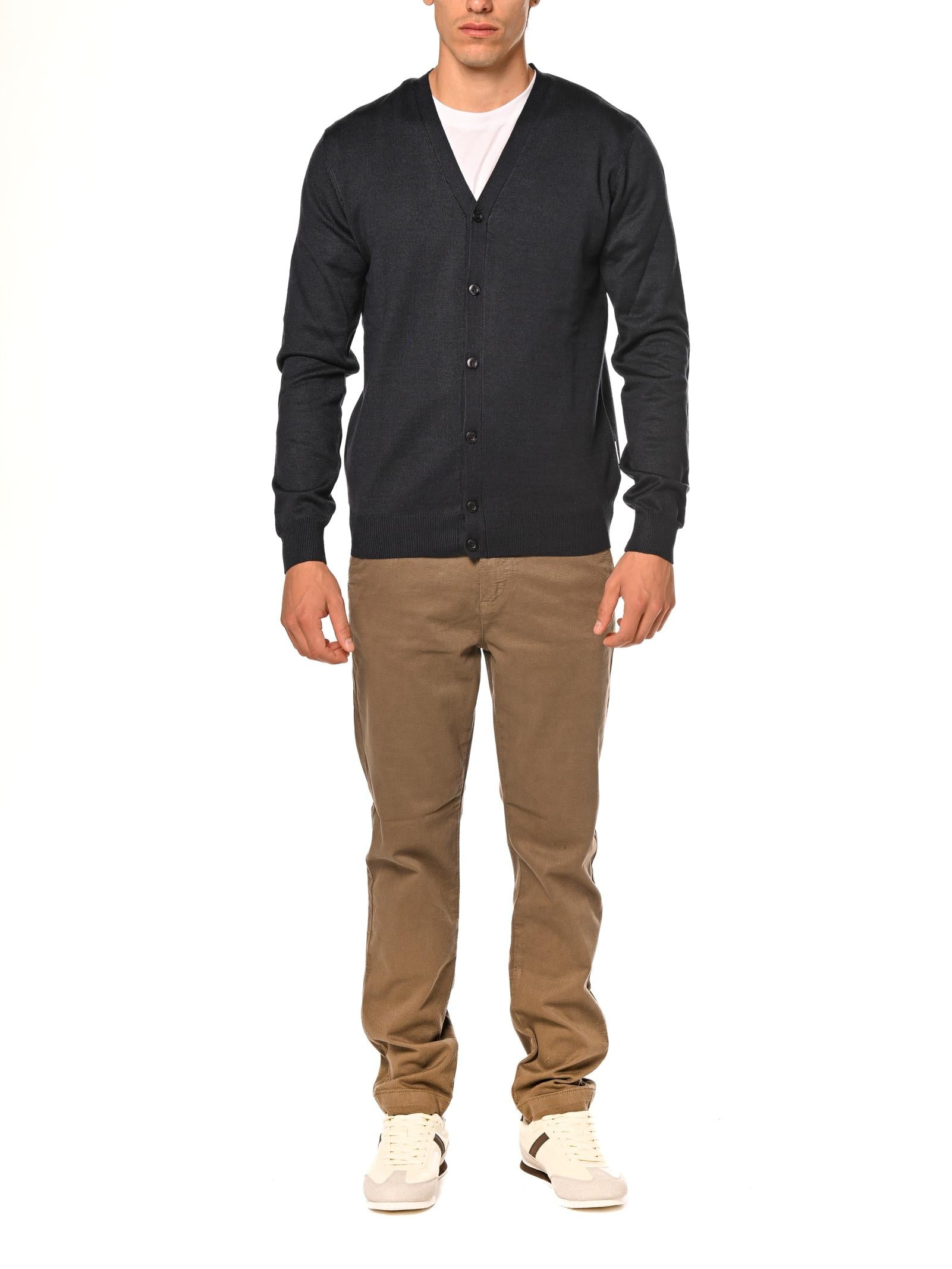 Cardigan Seinse Blu con bottoni MI3061 BLU SEINSE 