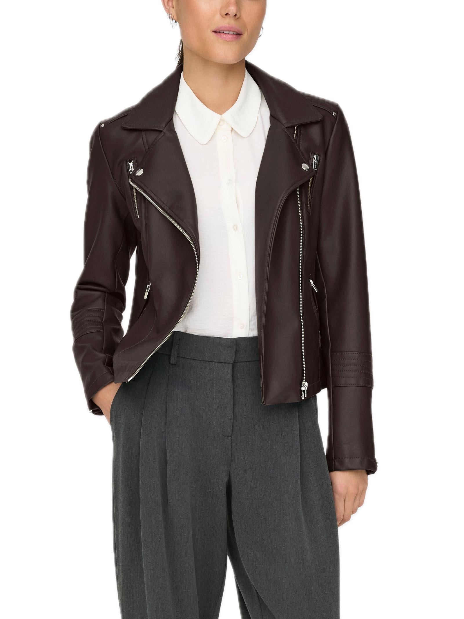 Biiker Only Marrone Gemma in ecopelle 15153079 /Chocolate Torte ONLY 