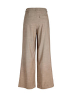 Pantalone JJXX Moni Beige melange Loose 12287952 /Coriander JJXX 