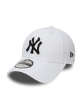 Berretto New Era 9FORTY Essential Bianco nero 10745455 WHITE BLACK NEW ERA 