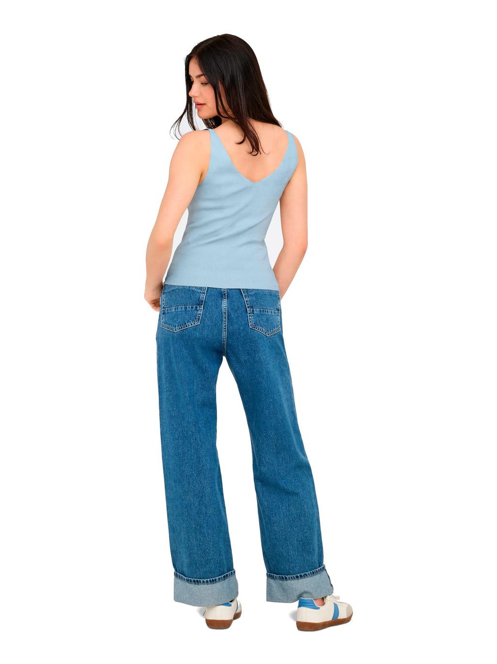 Top JDY Celeste Anna 15180497 /Cashmere Blue JDY 