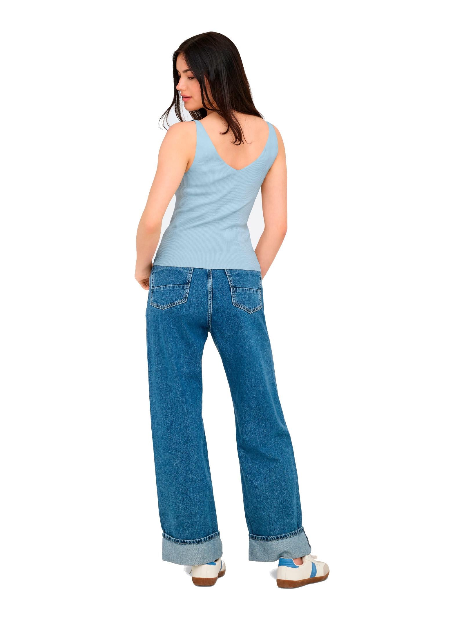 Top JDY Celeste Anna 15180497 /Cashmere Blue JDY 