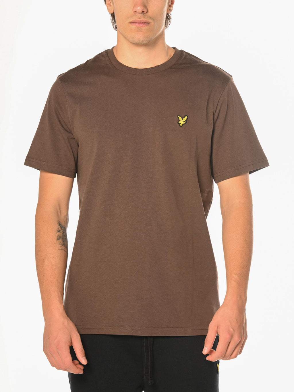 T-shirt Lyle & Scott Marrone Logo TS400VOG DEEP SEPIA LYLE & SCOTT 