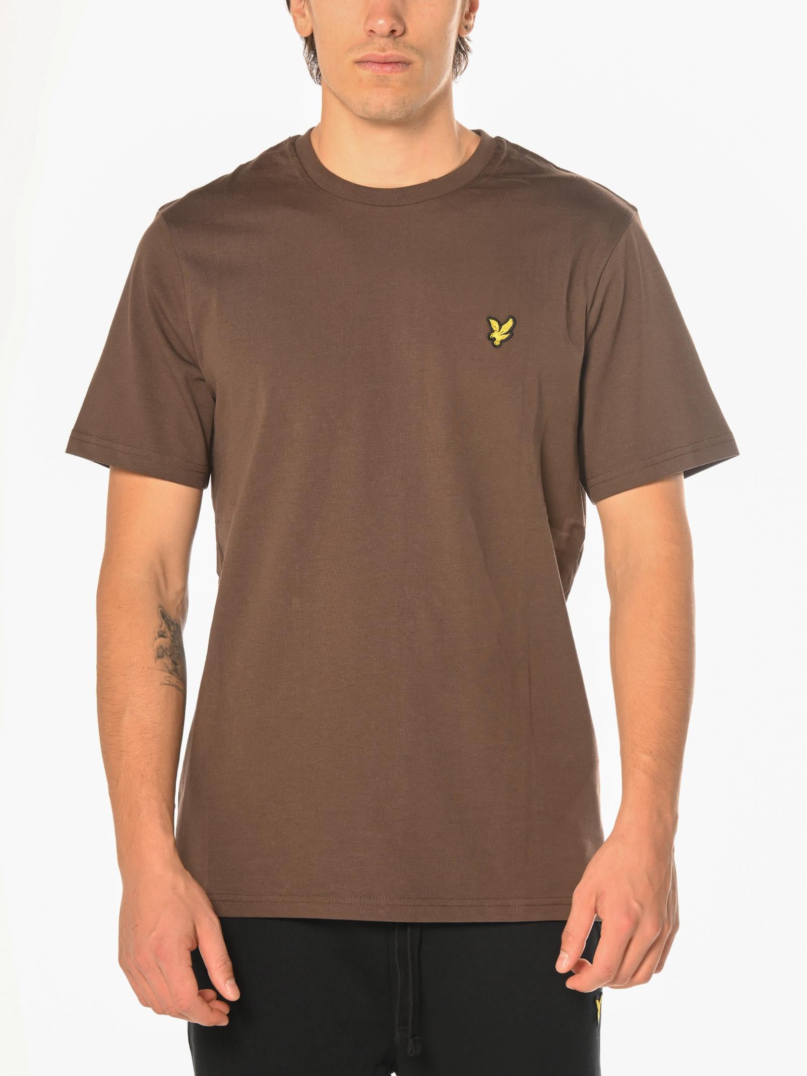 T-shirt Lyle & Scott Marrone Logo TS400VOG DEEP SEPIA LYLE & SCOTT 