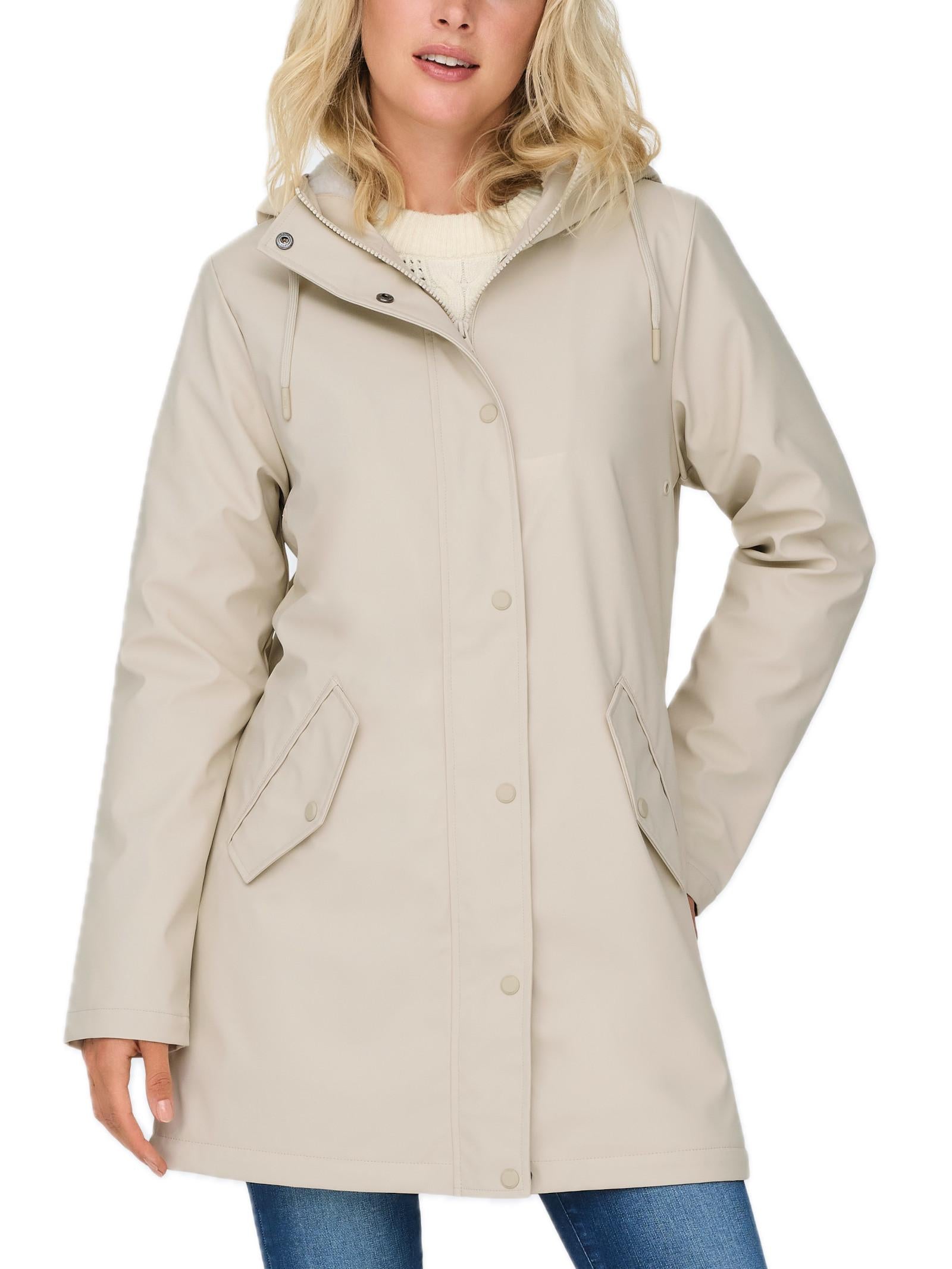 Giubbotto Only Sally Beige con cappuccio 15206116 /Oatmeal ONLY 