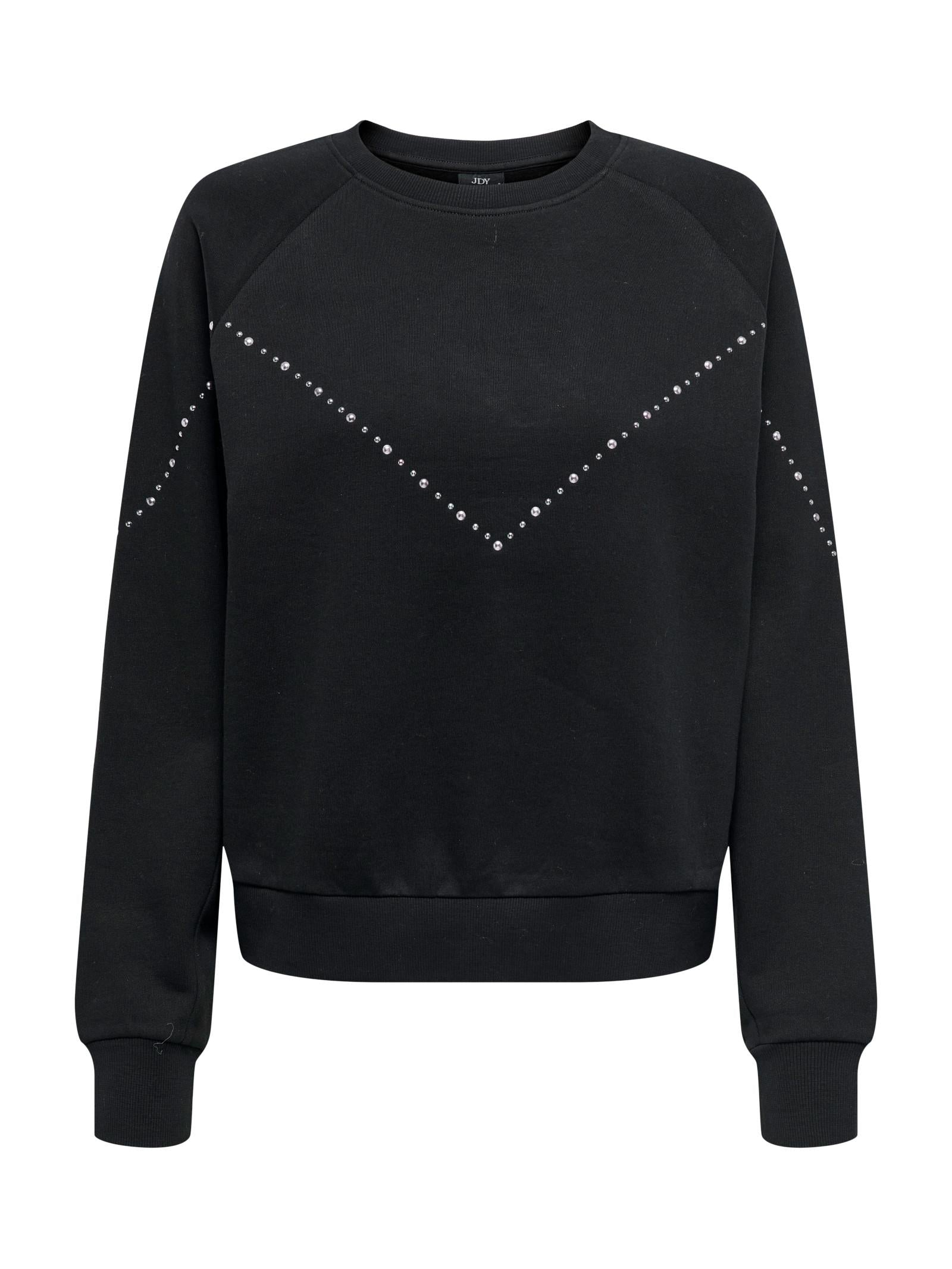 Felpa Jacqueline De Yong Nero girocollo 15352914 /Black JDY 