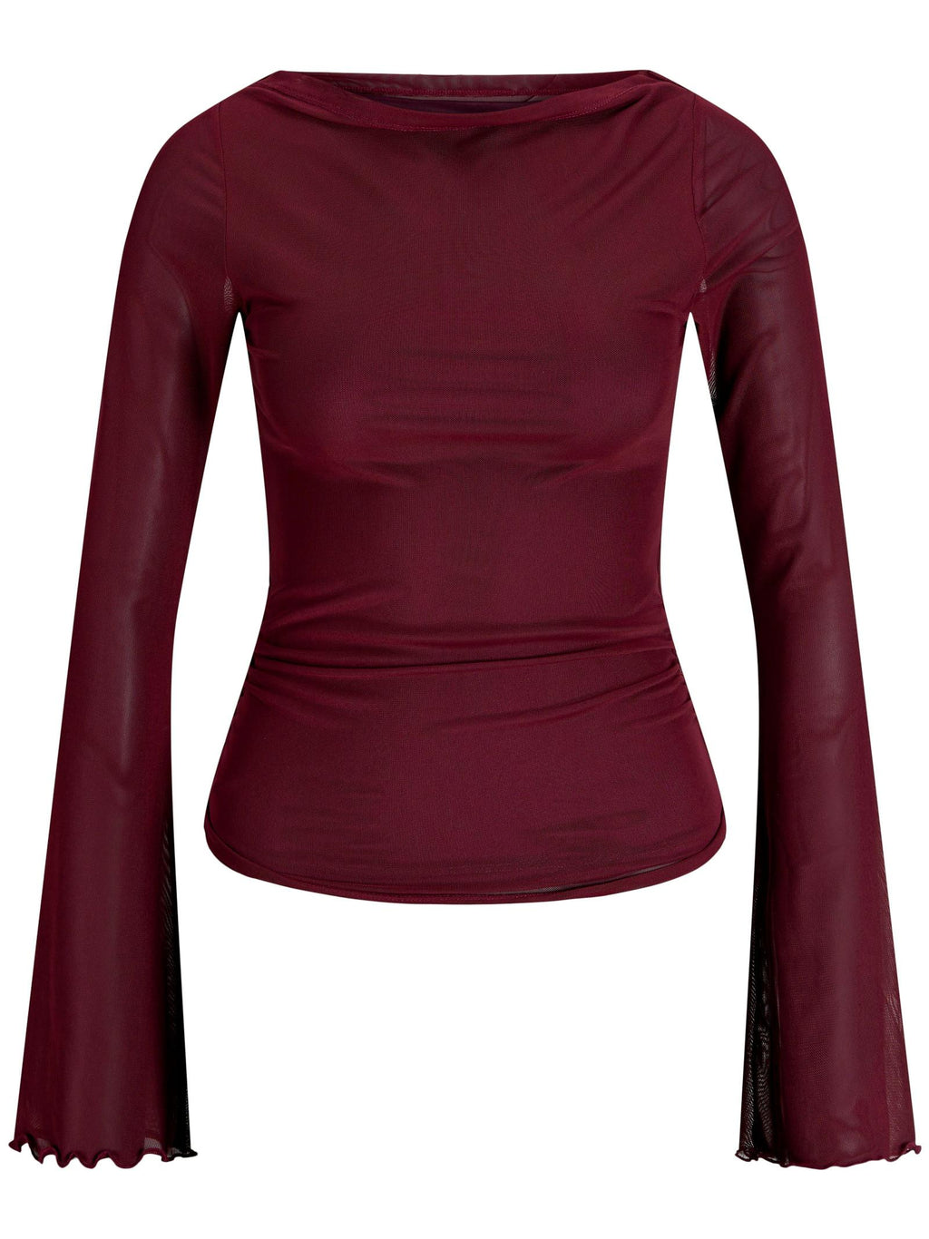Top JJXX Bordeaux Minna scollo a barca 12280223 /Cabernet JJXX 