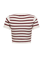 T-shirt JDY Bianco Keline cropped 15294790 /Cloud Dancer JDY 