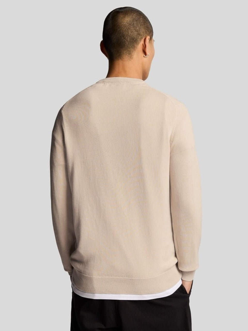 Maglia Lyle & Scott Panna girocollo KN2136V COVE LYLE & SCOTT 