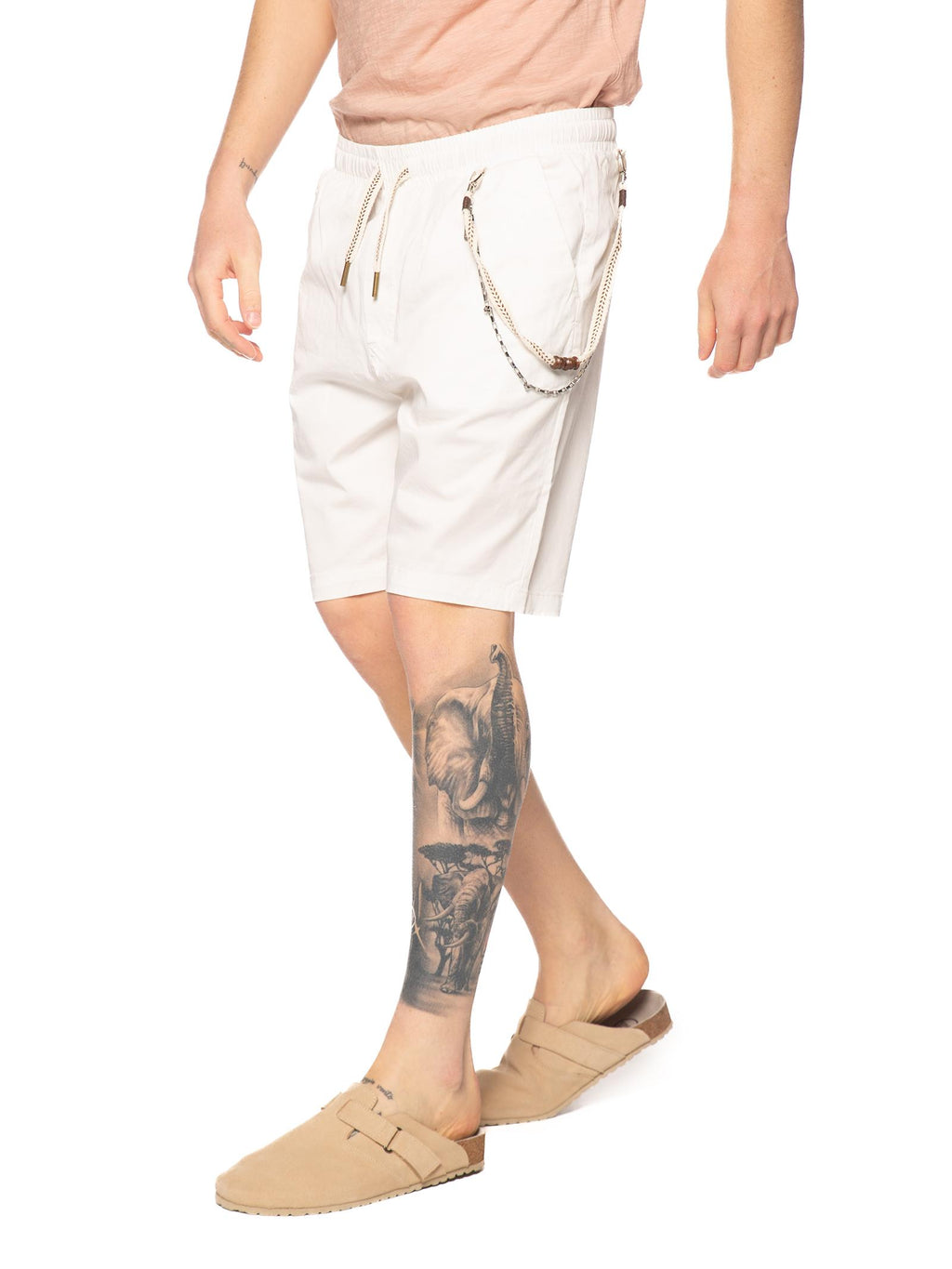 Bermuda Gianni Lupo Bianco con laccio GL6073Q WHITE GIANNI LUPO 